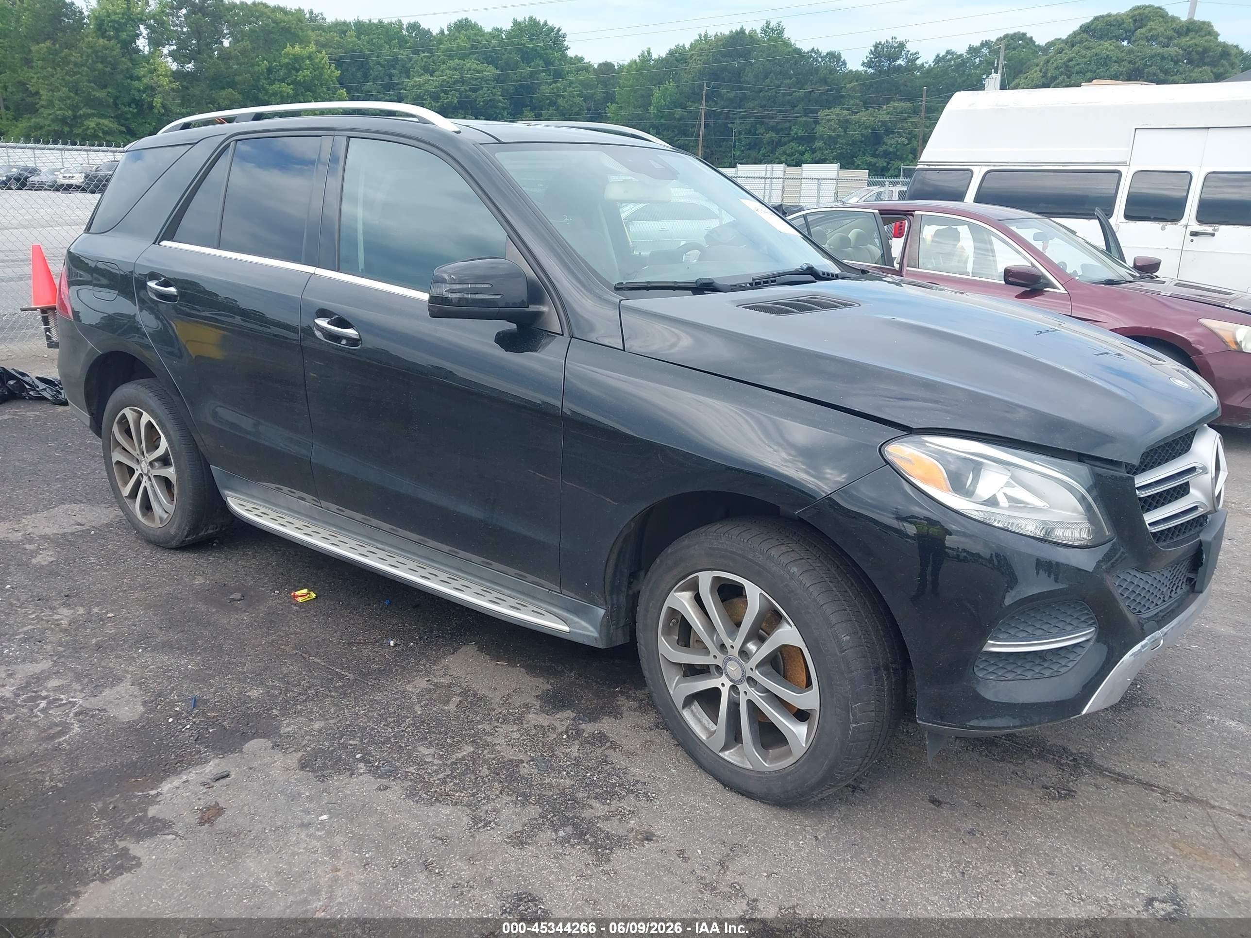 2016 Mercedes-Benz GLE 350, VIN 4JGDA5HBXGA776959 — Normal wear