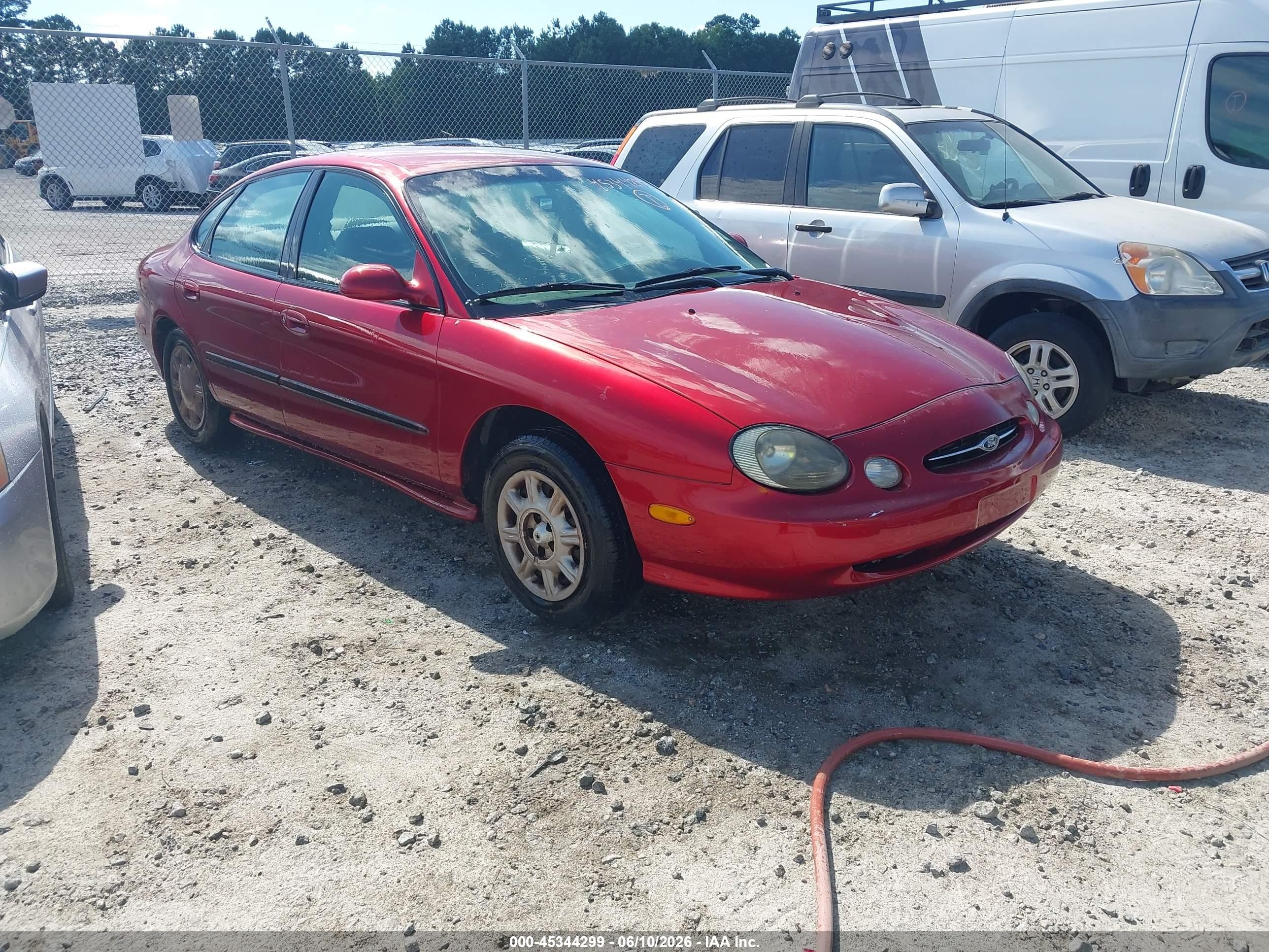 1998 Ford Taurus LX, VIN 1FAFP52U6WA117092 — Зад