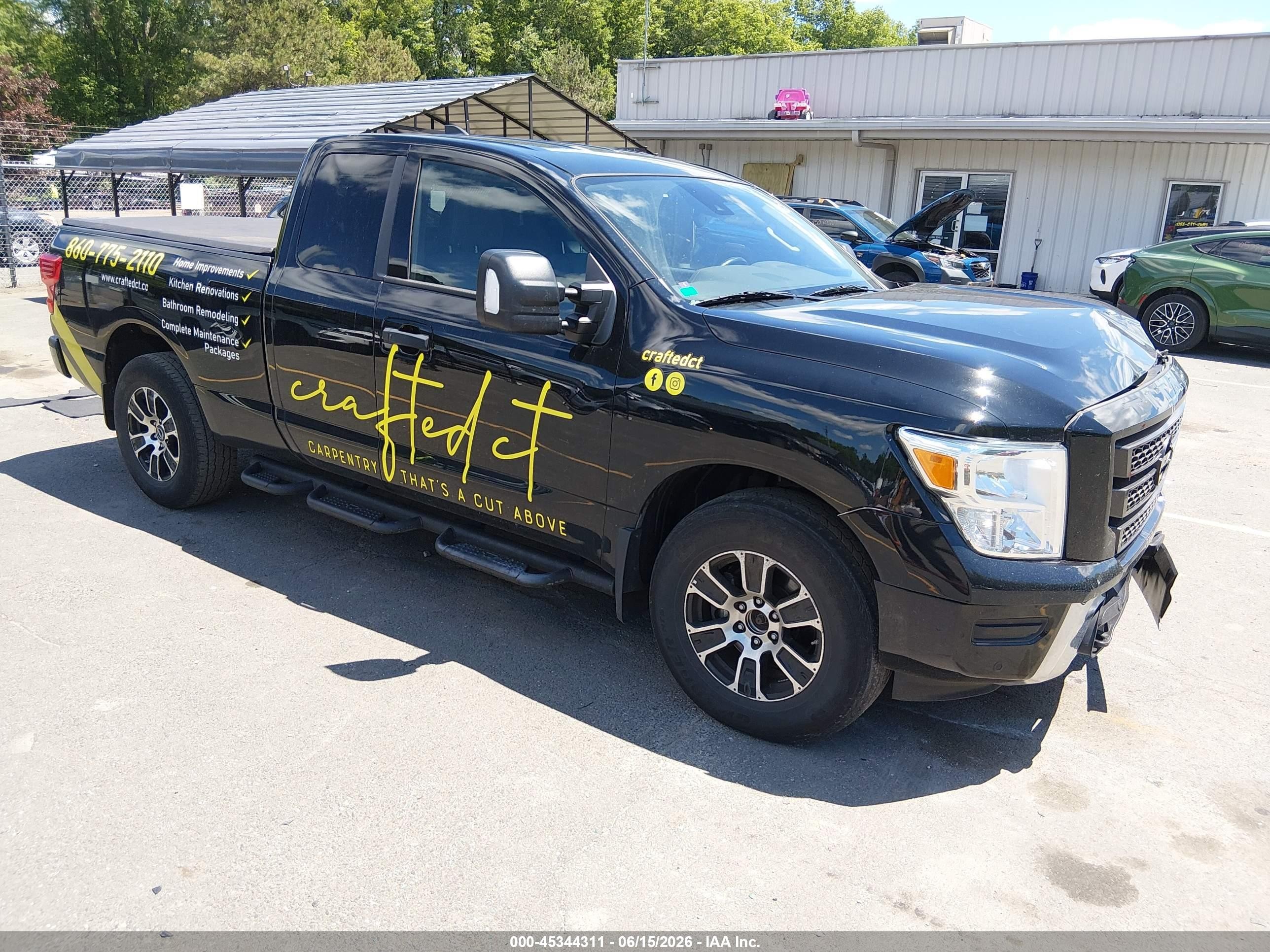 2023 Nissan Titan SV, VIN 1N6AA1CD6PN108218 — Front end