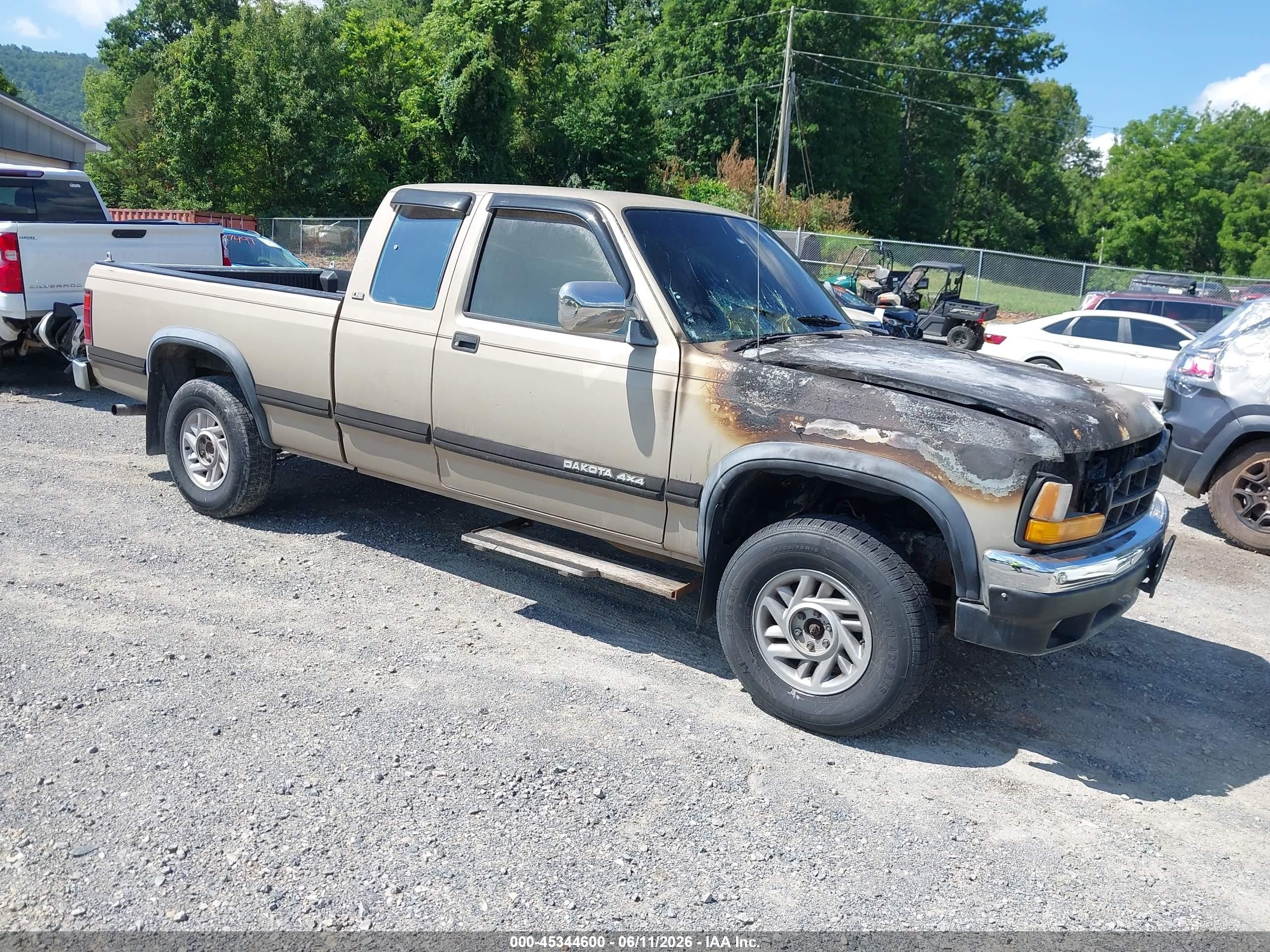 1992 Dodge Dakota, VIN 1B7GG23X0NS625198 — Обычный износ
