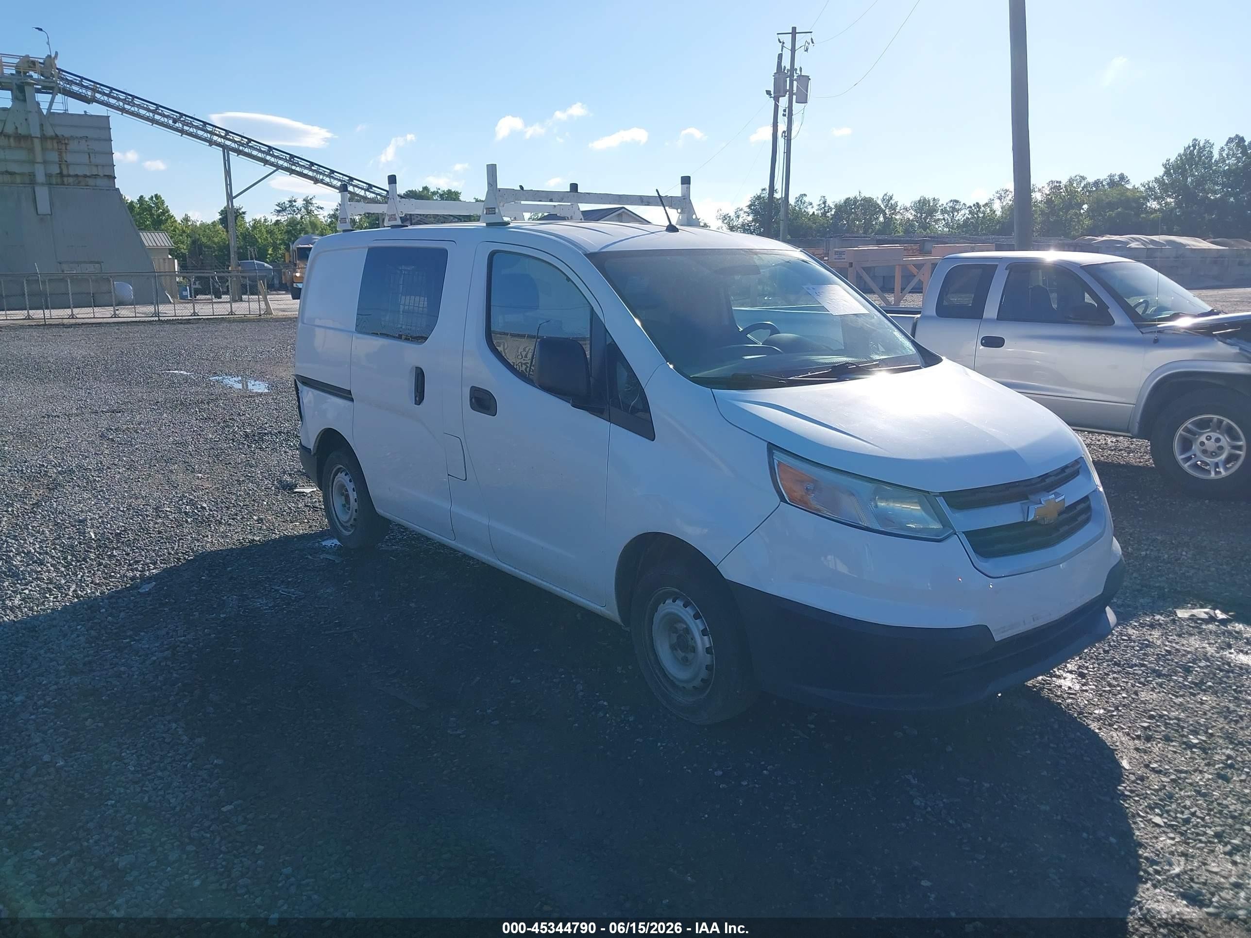 2017 Chevrolet City Express Cargo LS, VIN 3N63M0YNXHK714995 — Rear end