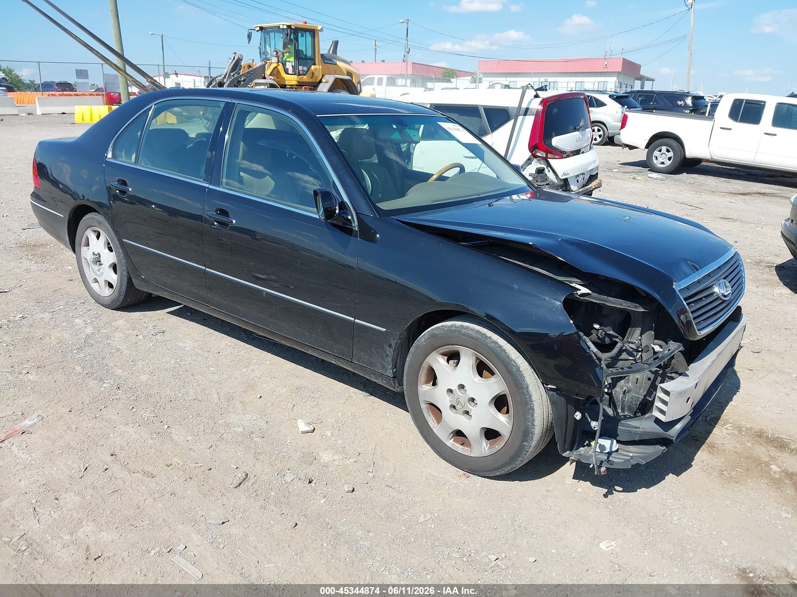 2003 Lexus LS 430, VIN JTHBN30F330121172 — Front end