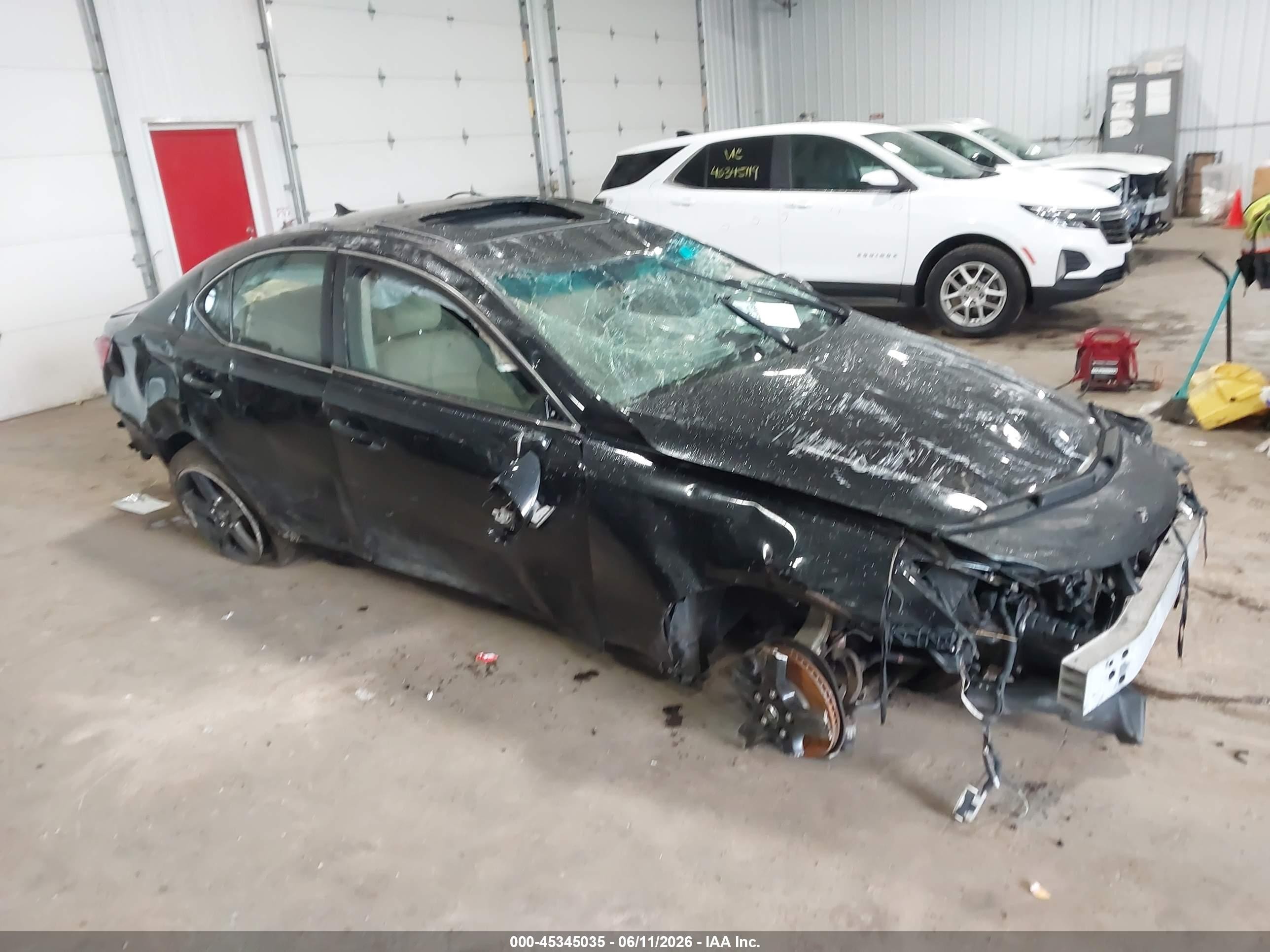 2008 Lexus IS 250, VIN JTHCK262785022263 — Front end