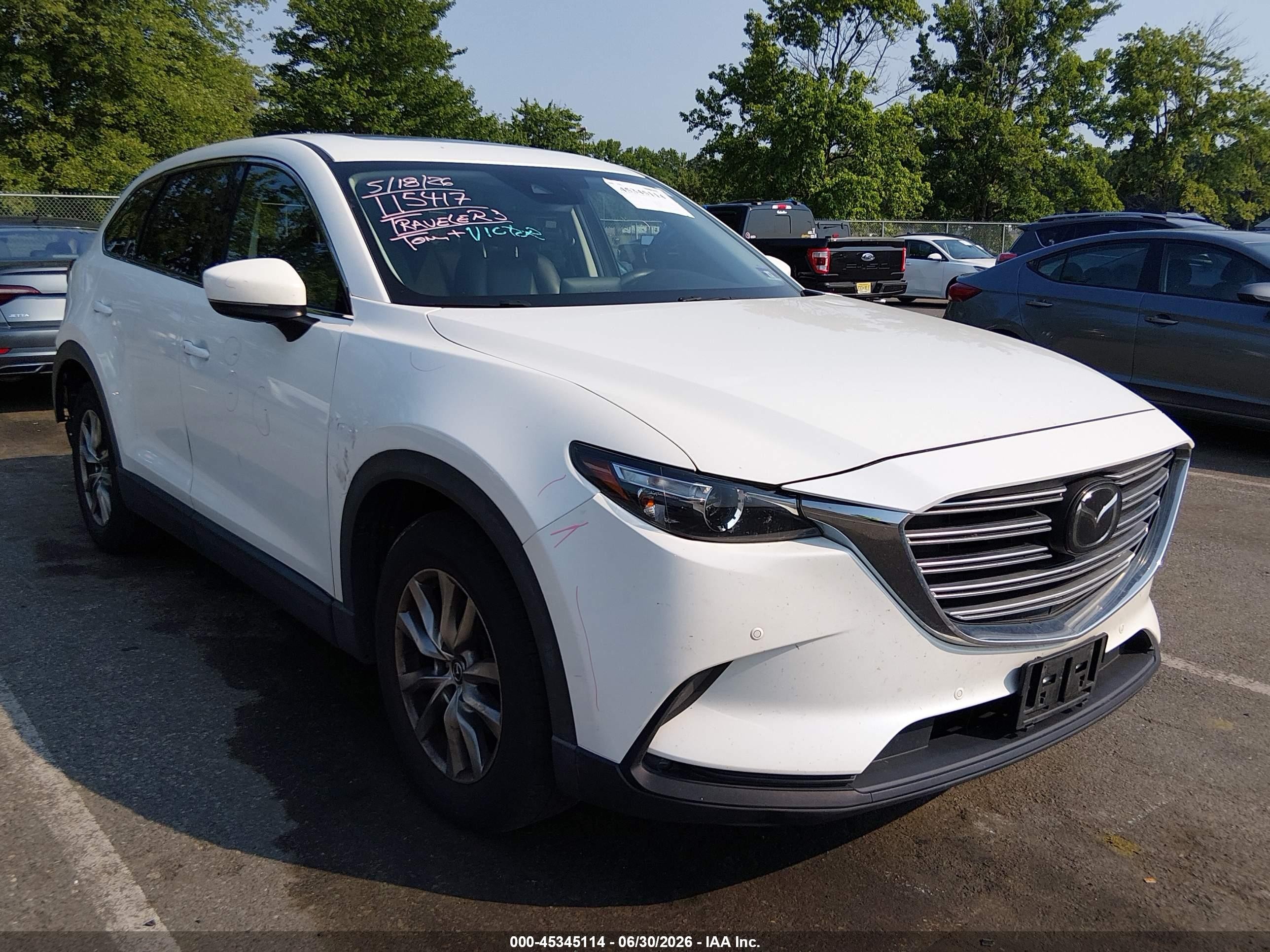 2019 Mazda CX-9 Touring, VIN JM3TCBCY7K0314207 — Зад