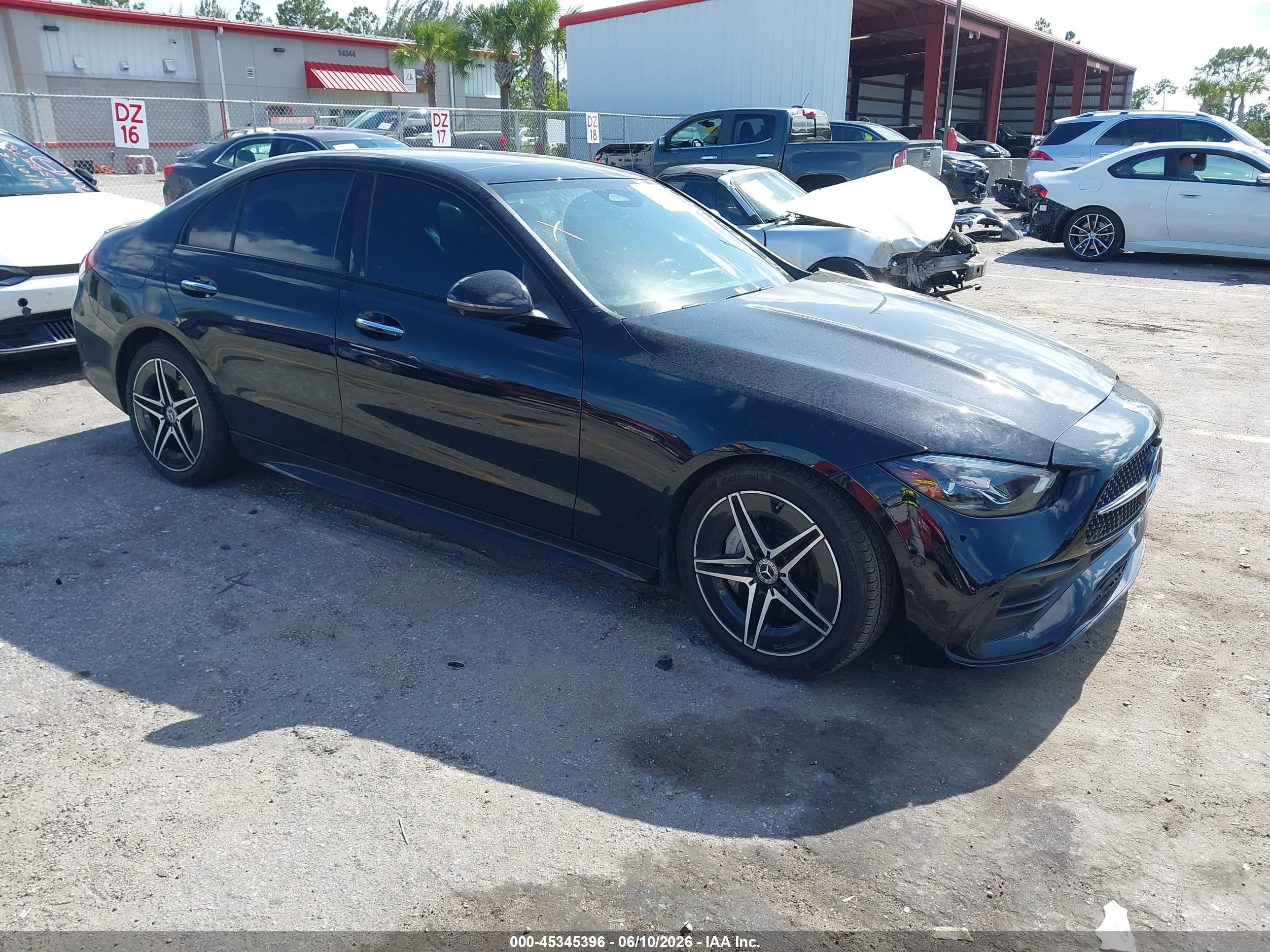 2023 Mercedes-Benz C 300, VIN W1KAF4GB0PR110477 — Front end