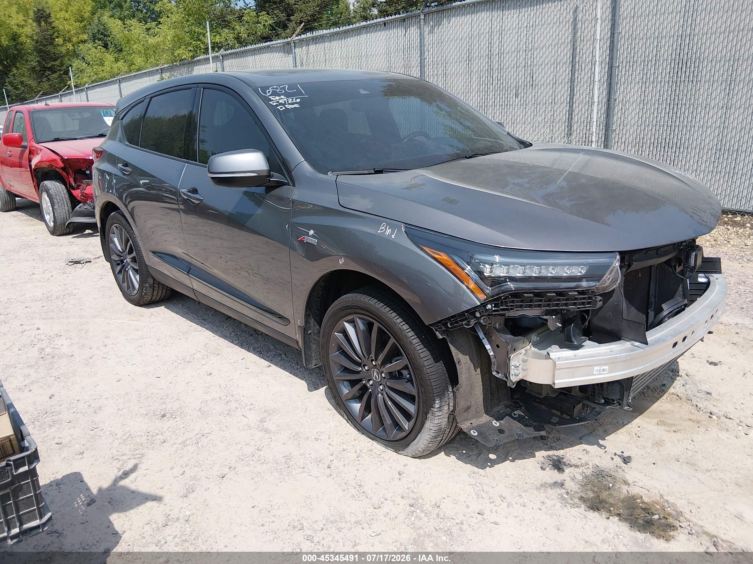 2022 Acura RDX PMC Edition, VIN 5J8TC2H81NL005659 — Front end