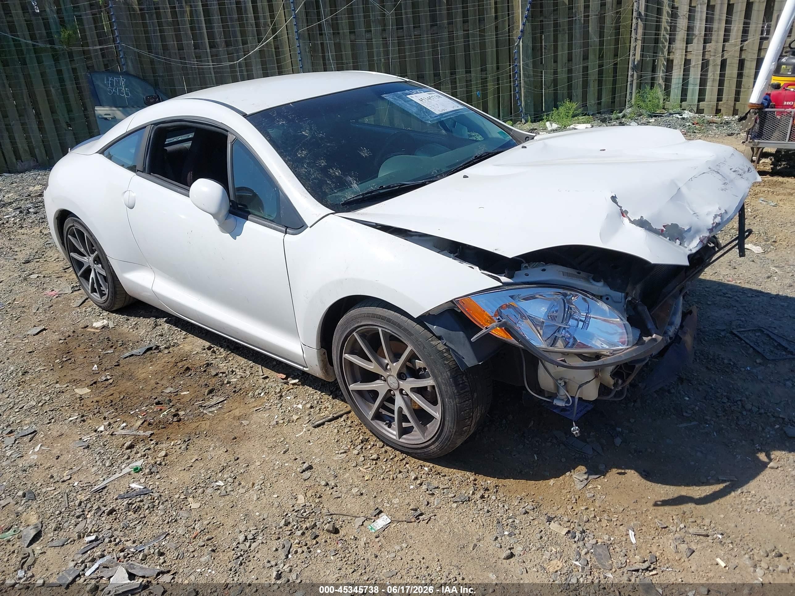 2012 Mitsubishi Eclipse GS, VIN 4A31K5DF5CE007573 — Front end
