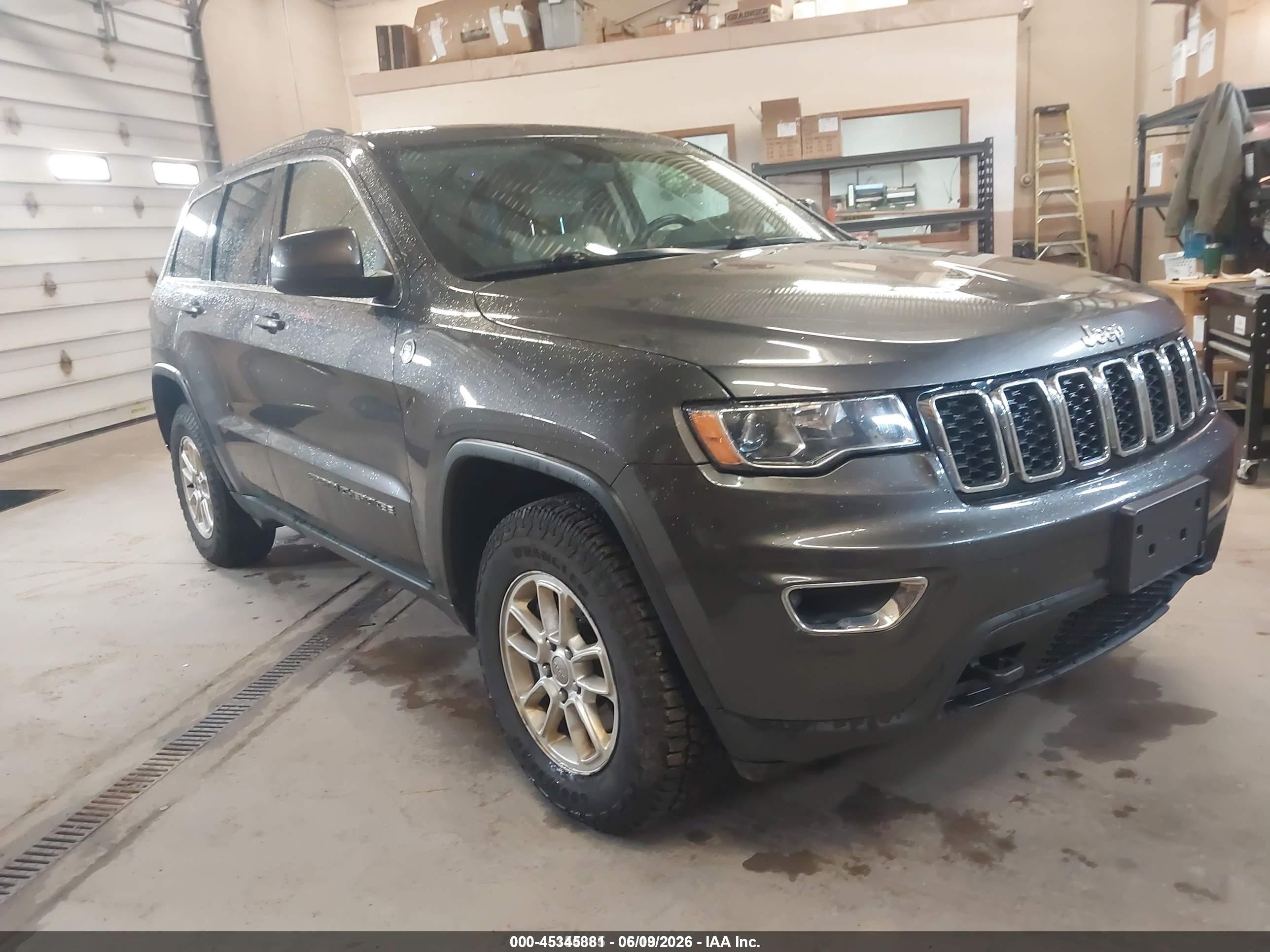 2019 Jeep Grand Cherokee Laredo E, VIN 1C4RJFAG7KC772287 — Hail