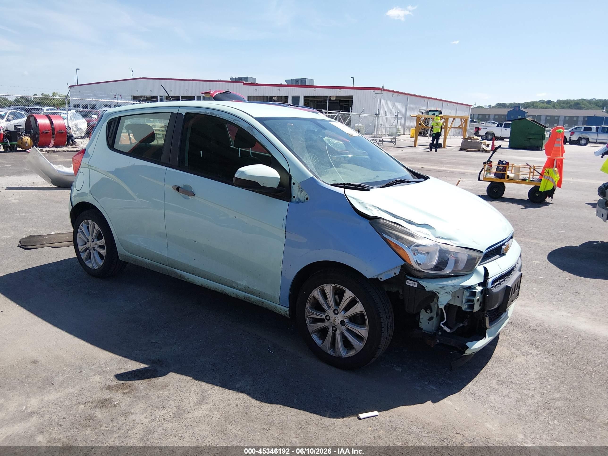2017 Chevrolet Spark LT, VIN KL8CD6SA8HC751845 — Перед