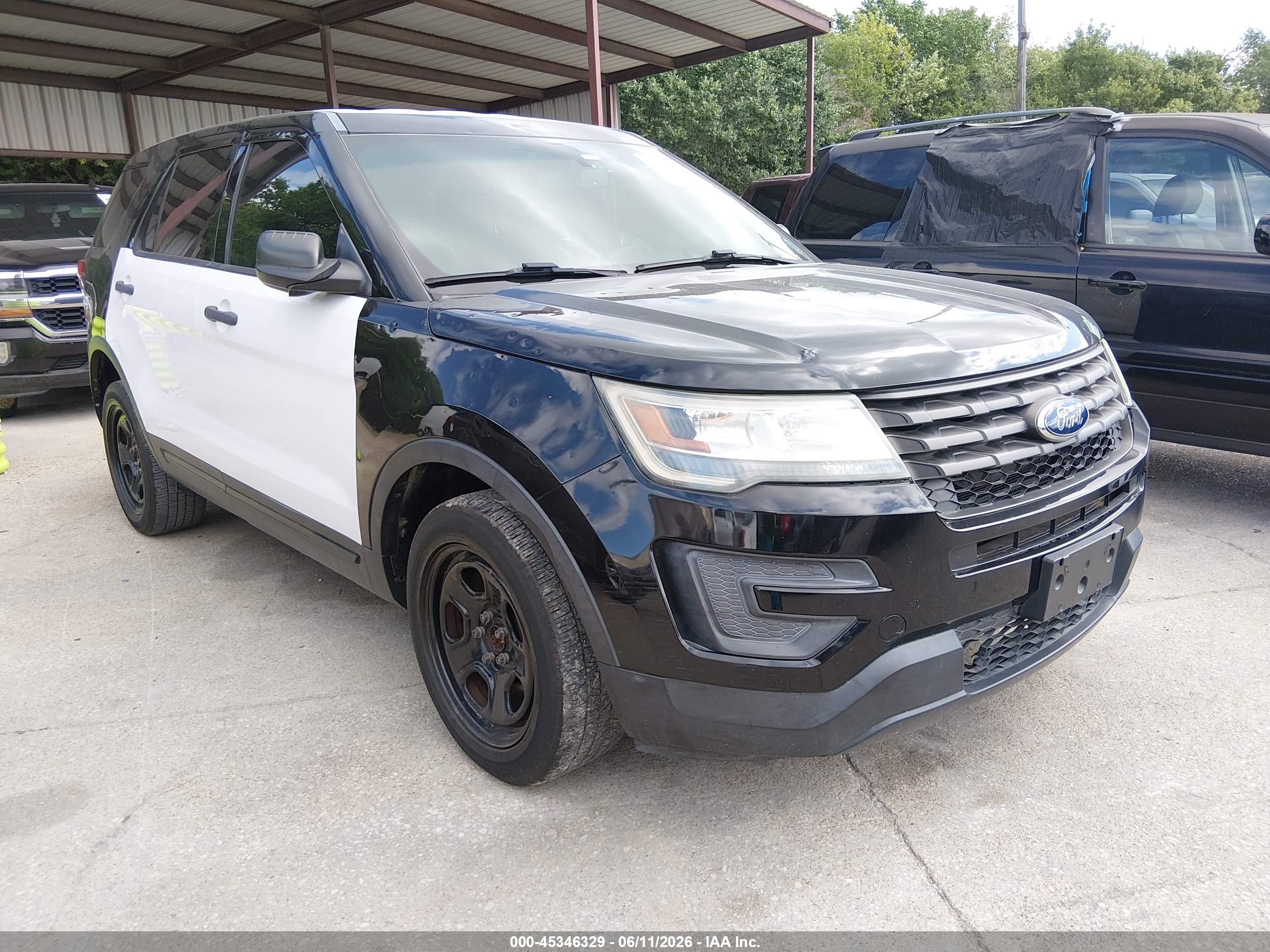 2016 Ford Police Interceptor Utility, VIN 1FM5K8ARXGGD16448 — Град