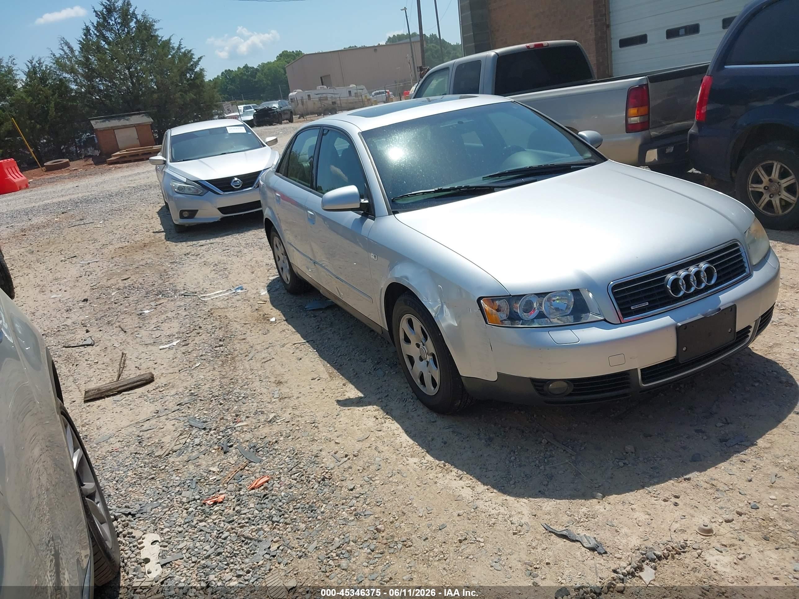 2003 Audi A4 1.8T, VIN WAULC68E43A159381 — Normal wear