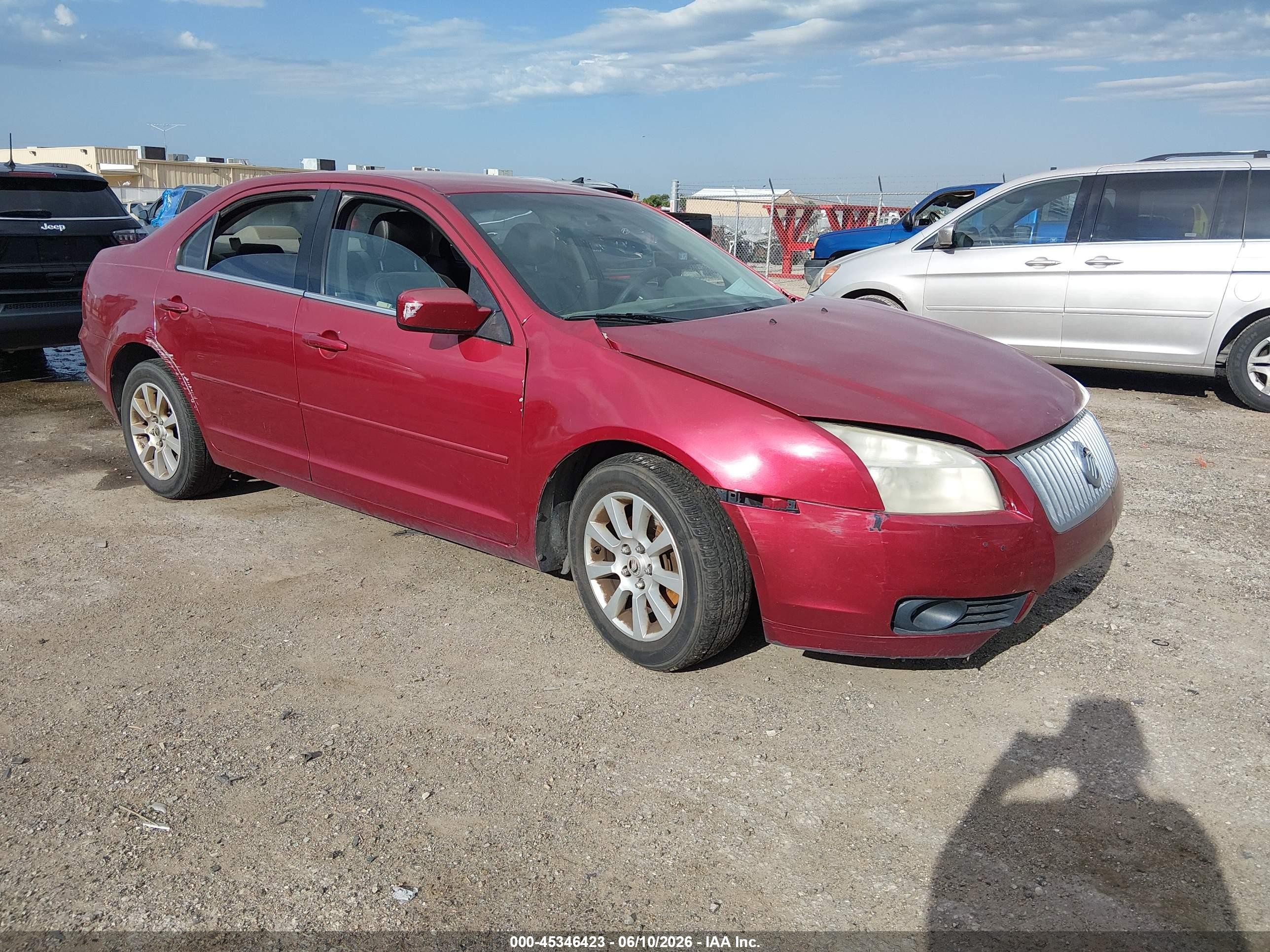 2006 Mercury Milan, VIN 3MEFM07166R622512 — Front end