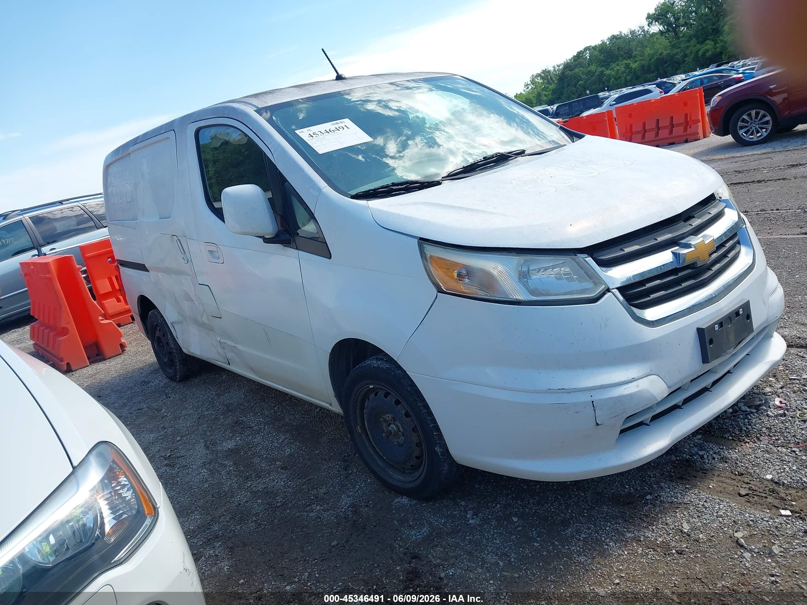 2017 Chevrolet City Express Cargo LT, VIN 3N63M0ZNXHK701937 — Normal wear