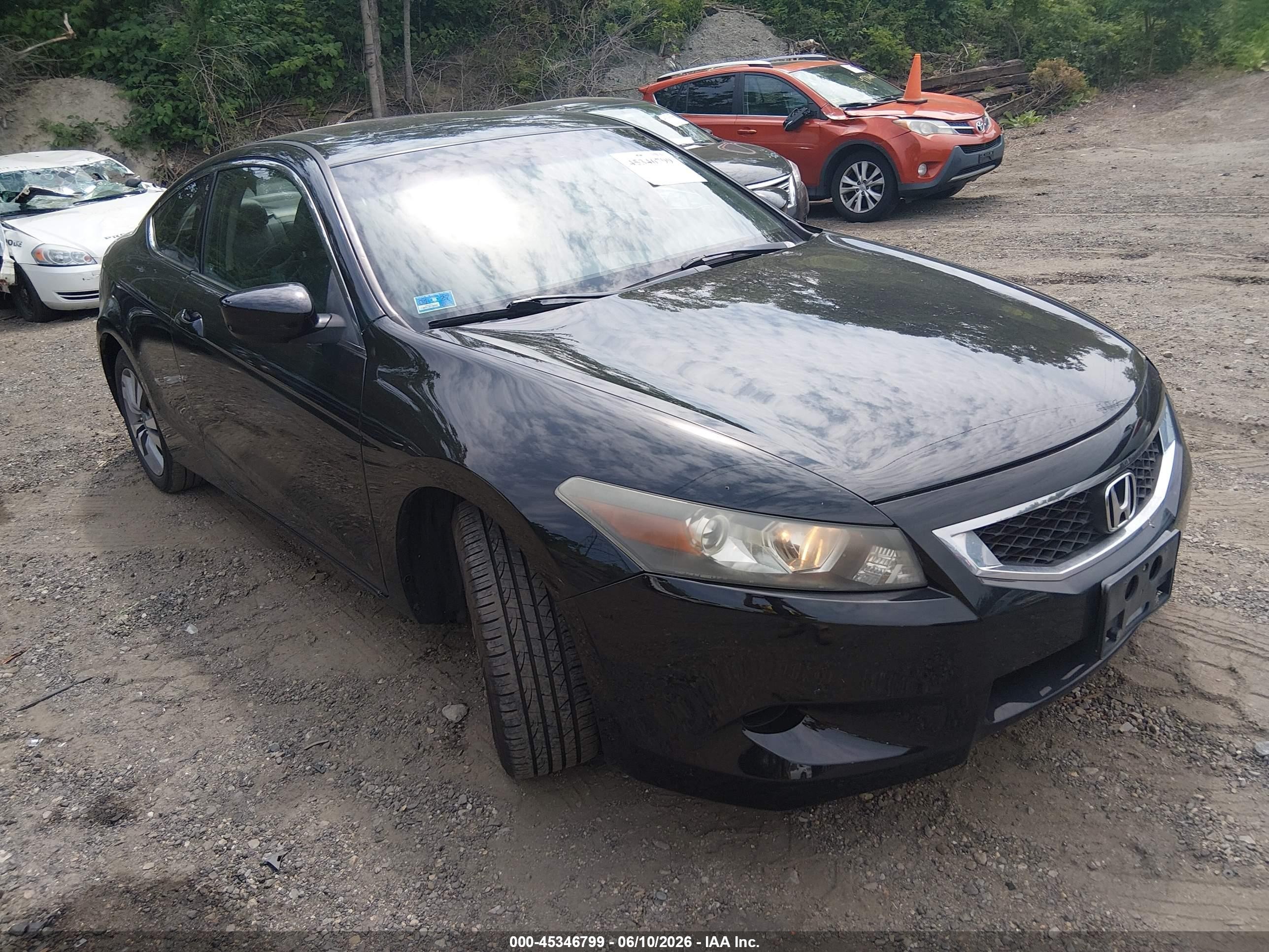2009 Honda Accord EX-L, VIN 1HGCS128X9A001780 — Frame damage