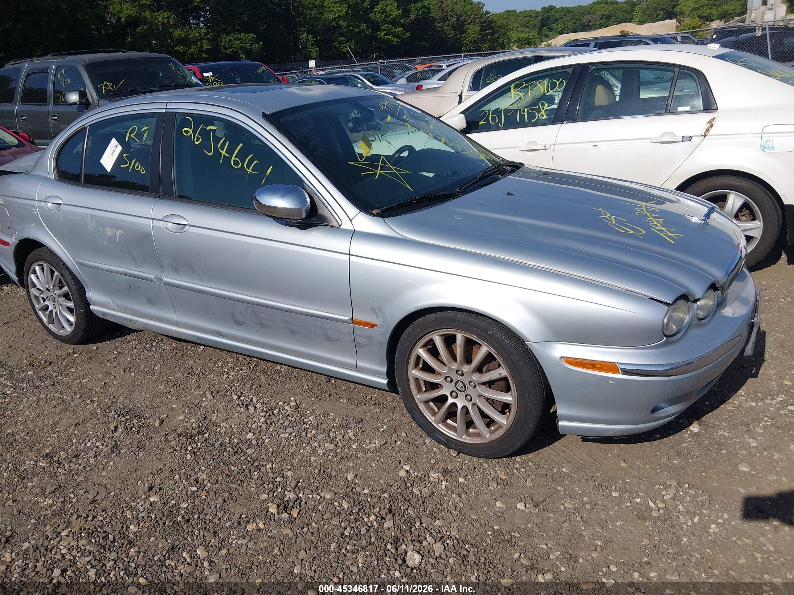 2007 Jaguar X-Type, VIN SAJWA51A67WJ14525 — Rear end