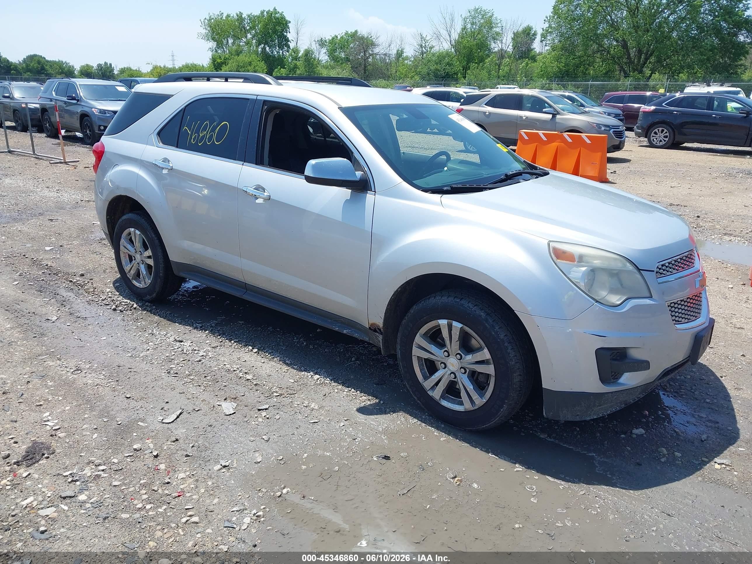 2011 Chevrolet Equinox 1LT, VIN 2GNALDEC6B1301893 — Front end
