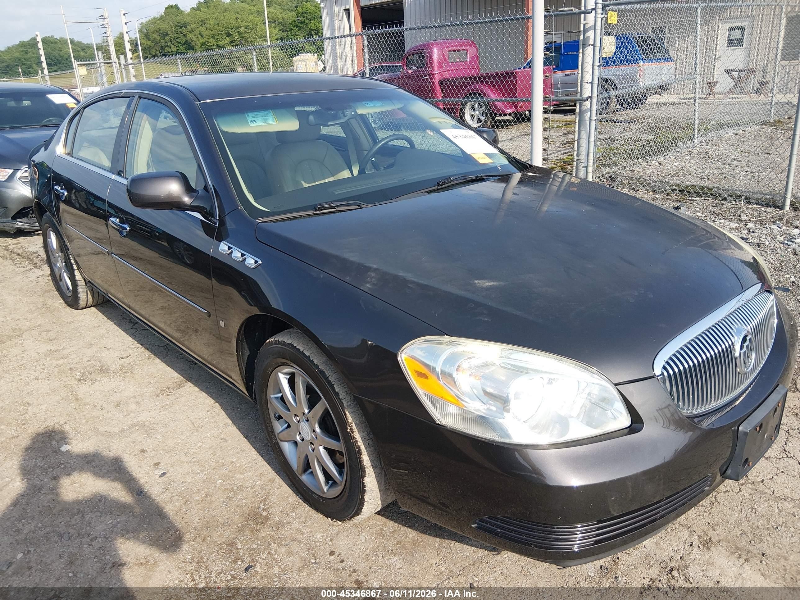 2007 Buick Lucerne CXL, VIN 1G4HD57237U236345 — Зад
