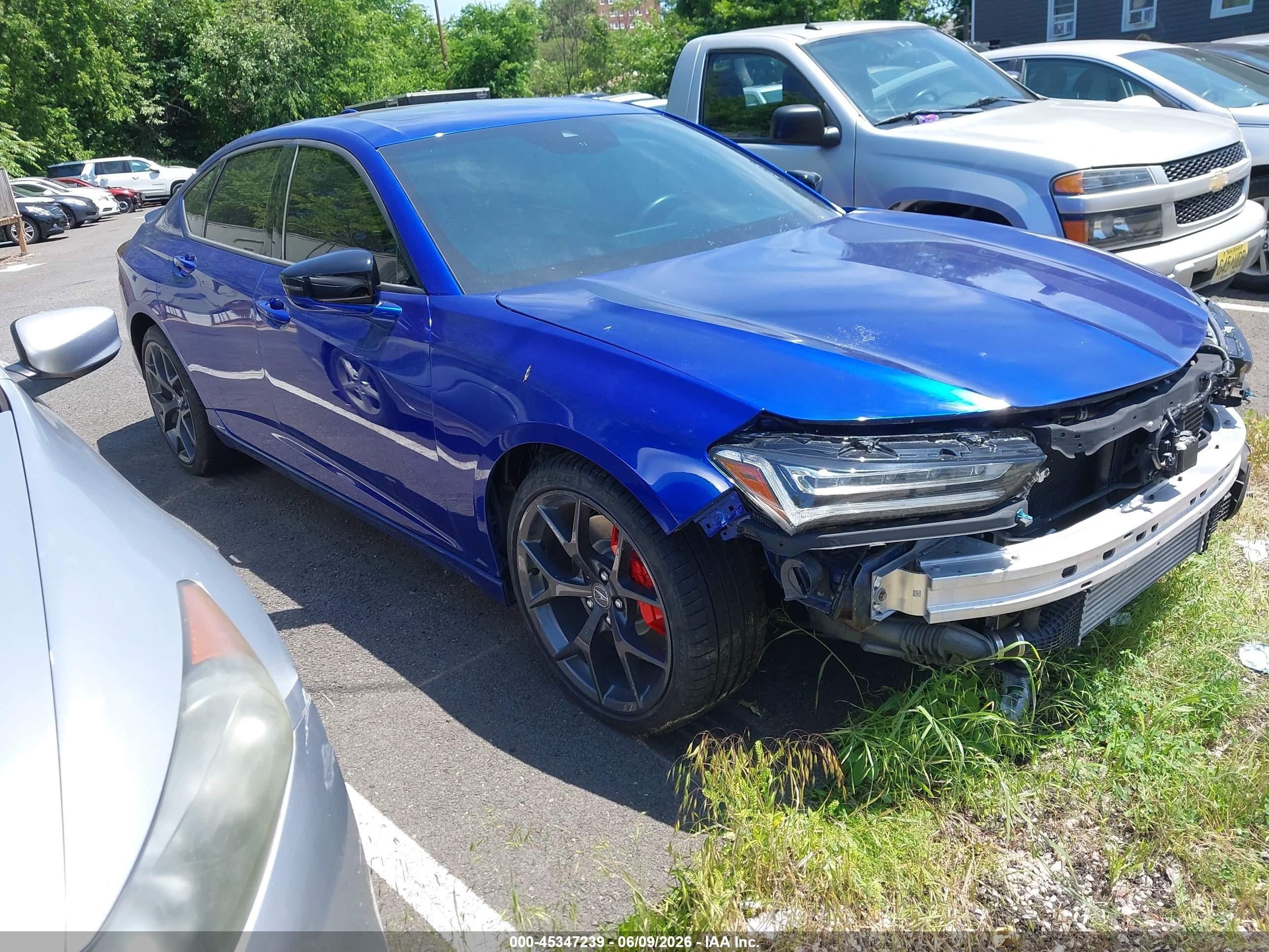 2023 Acura TLX Type S, VIN 19UUB7F93PA000350 — Side