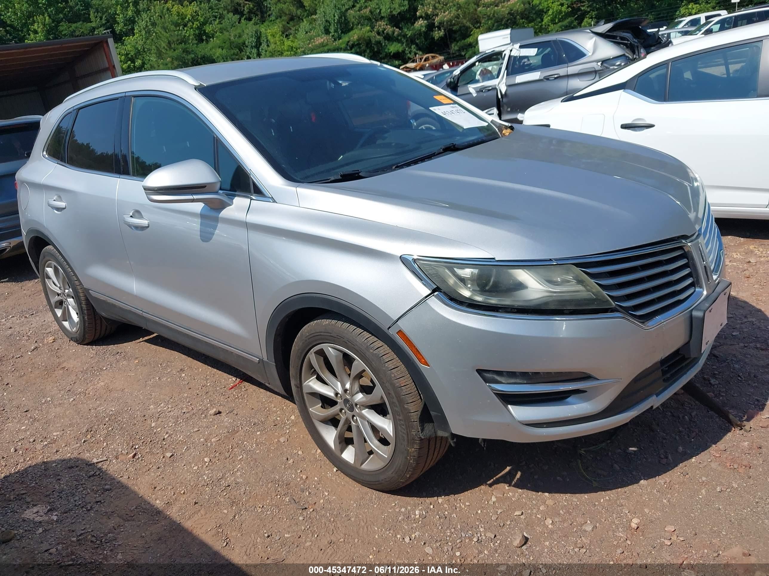 2015 Lincoln MKC, VIN 5LMCJ1A92FUJ07364 — Undercarriage