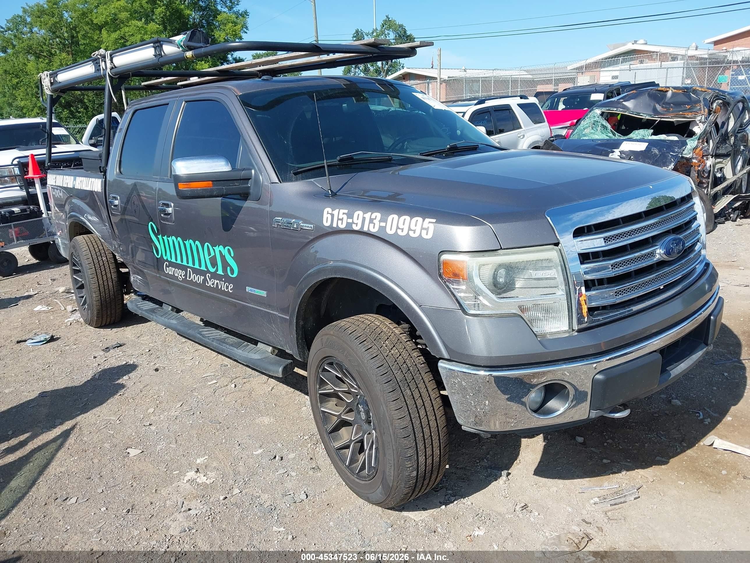 2014 Ford F-150 XLT, VIN 1FTFW1ET1EKD24300 — Rear end