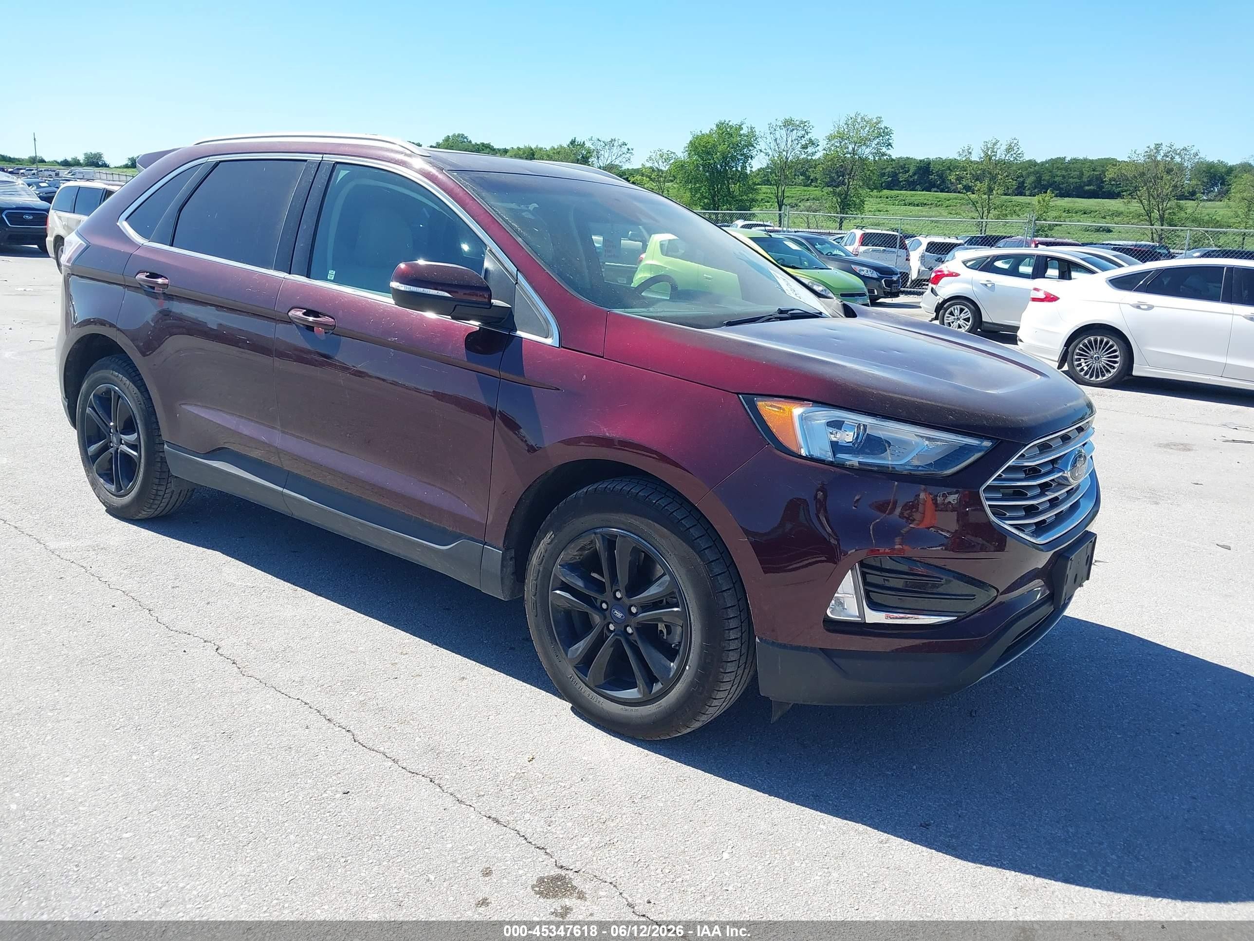 2019 Ford Edge SEL, VIN 2FMPK4J90KBC18272 — Hail