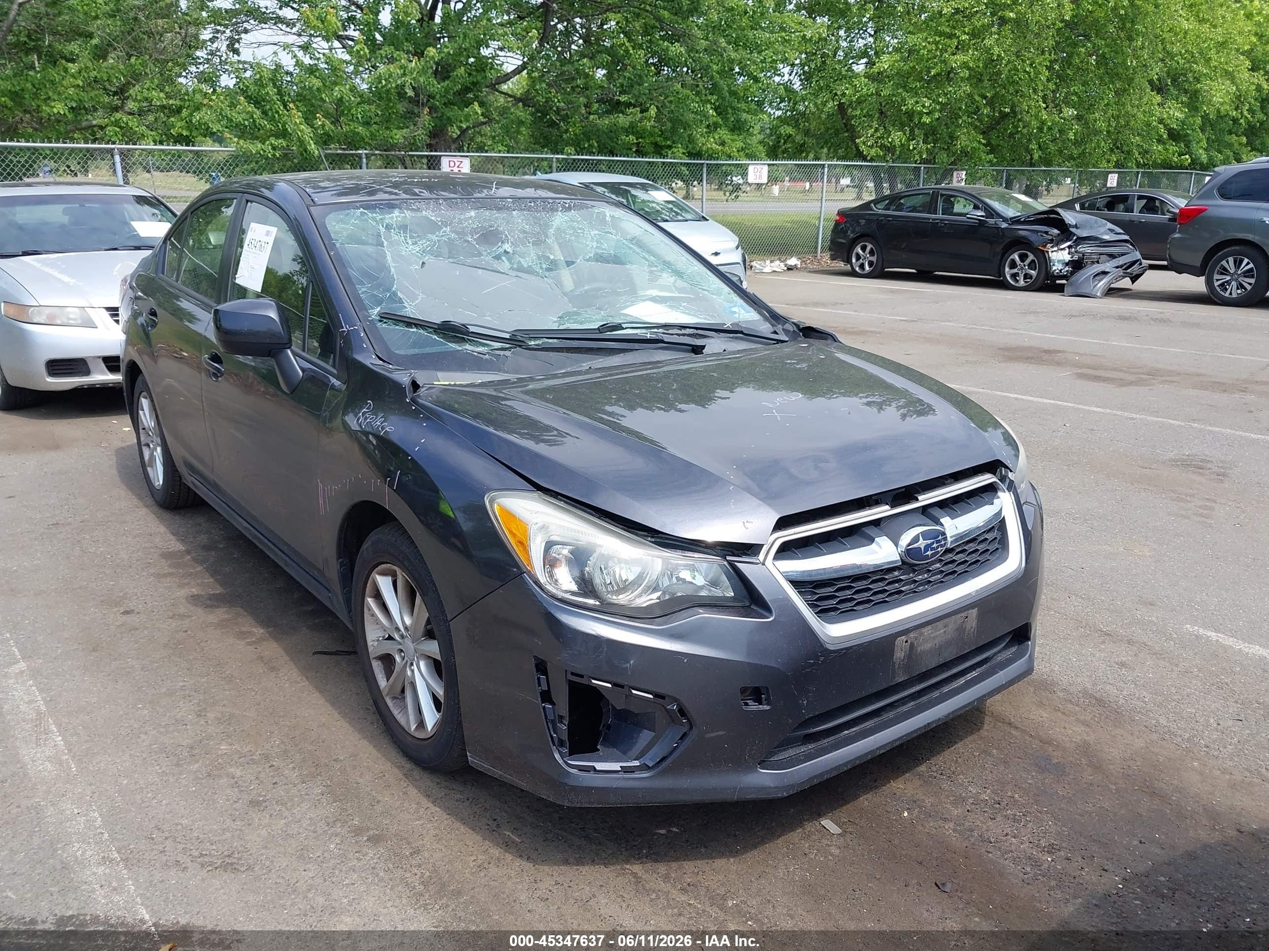 2014 Subaru Impreza Premium, VIN JF1GJAC61EH024873 — All over