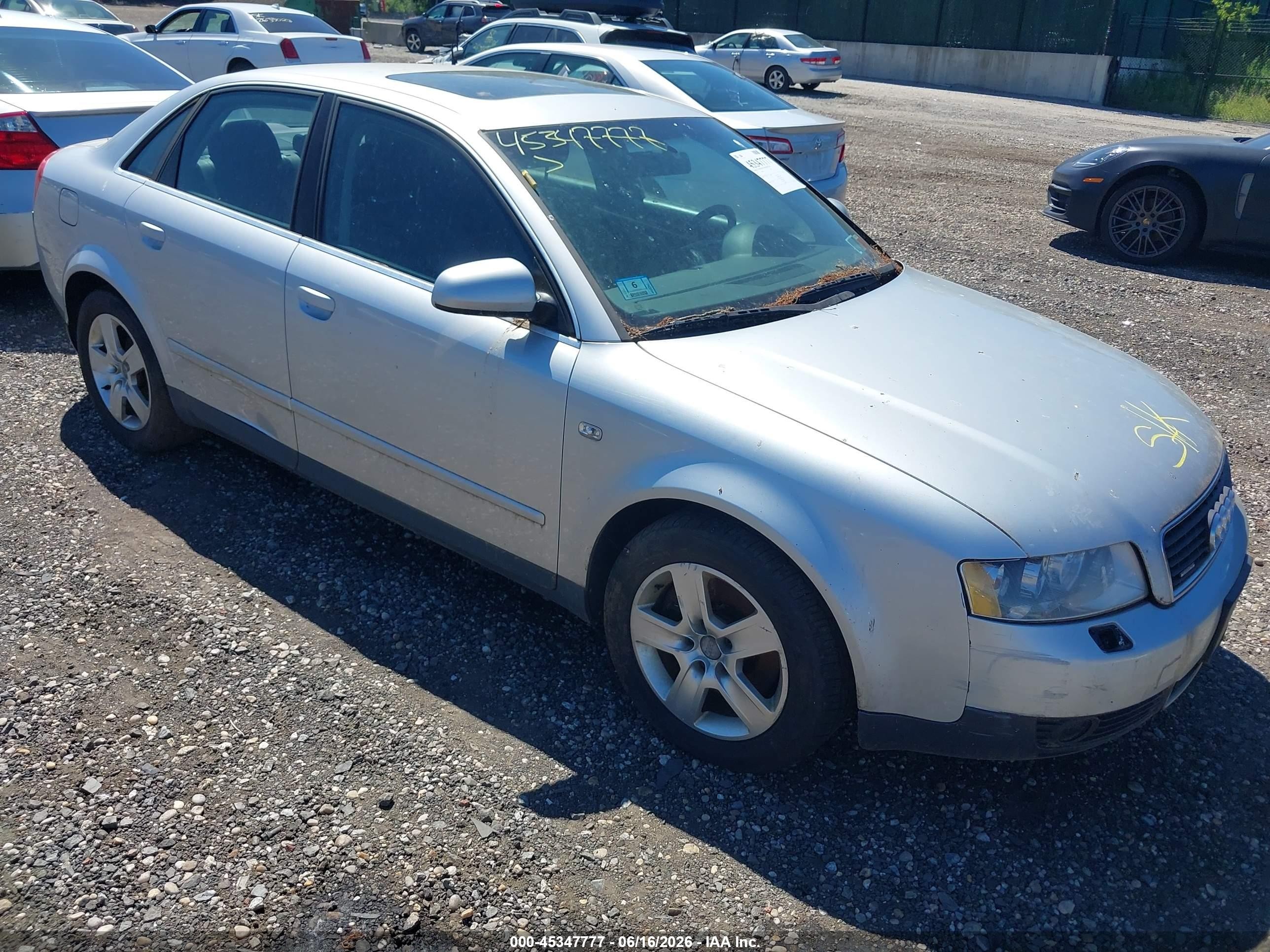 2003 Audi A4 3.0L, VIN WAULT68E03A290033 — All over