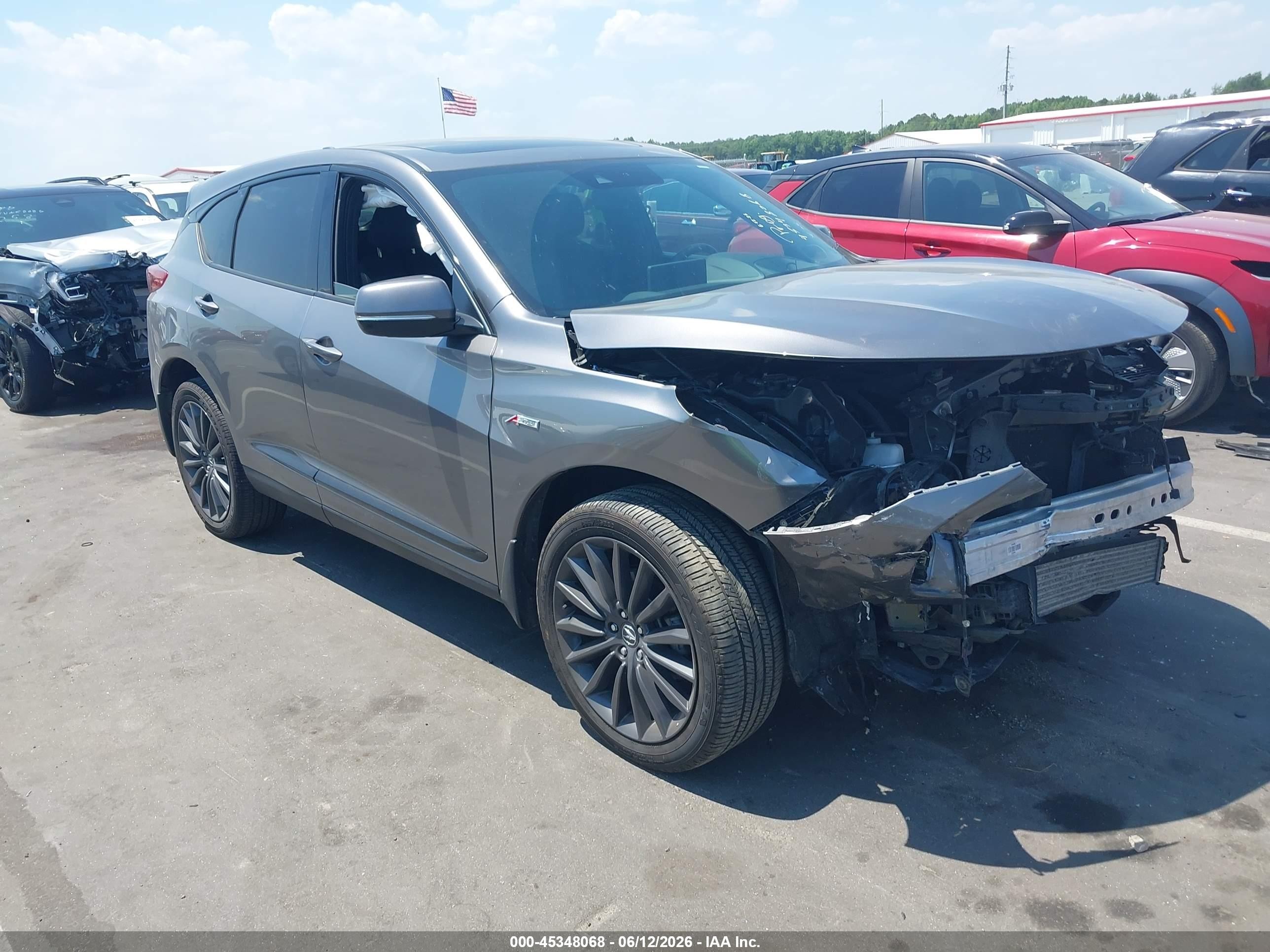 2023 Acura RDX Advance, VIN 5J8TC2H86PL803819 — Front end