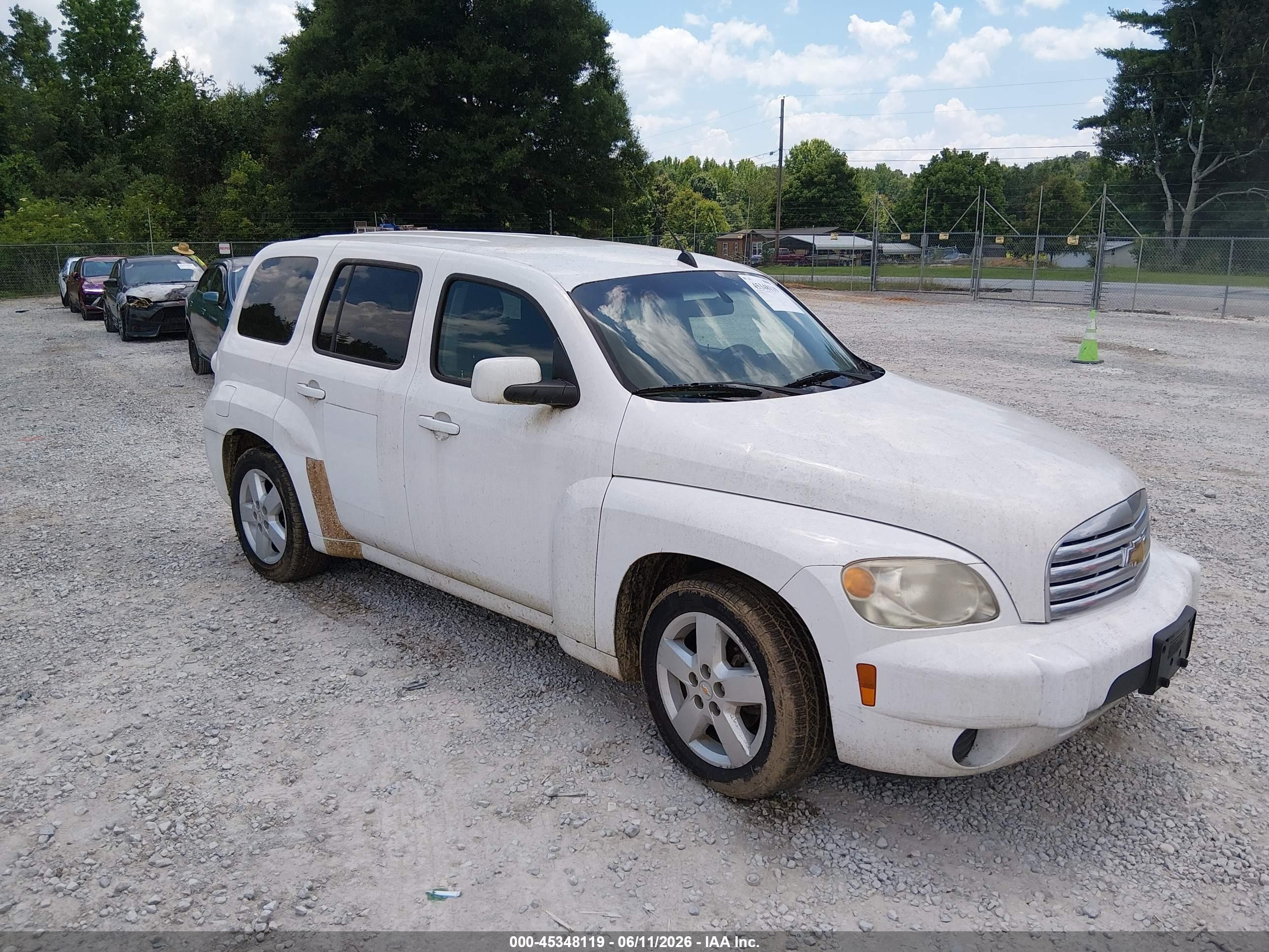2011 Chevrolet HHR 1LT, VIN 3GNBABFW5BS529279 — Normal wear
