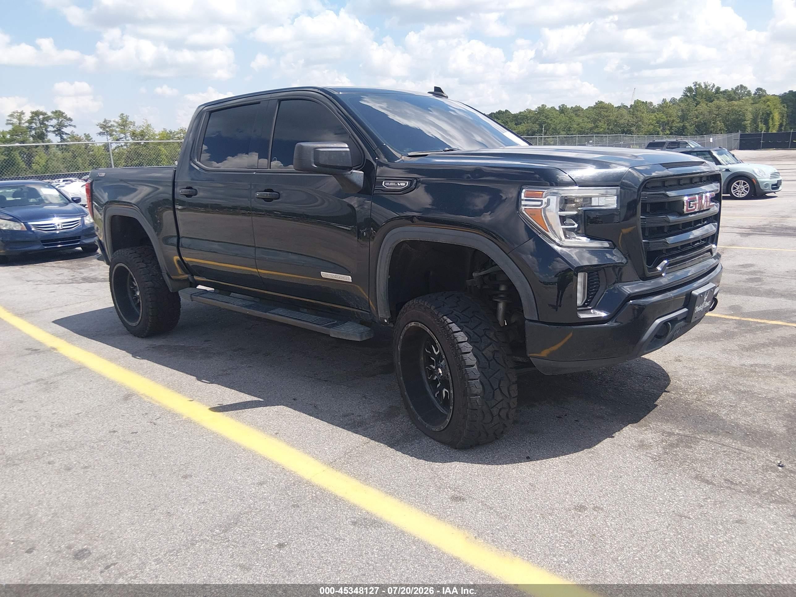 2019 GMC Sierra 1500 Elevation, VIN 1GTU9CED1KZ359098 — Front end