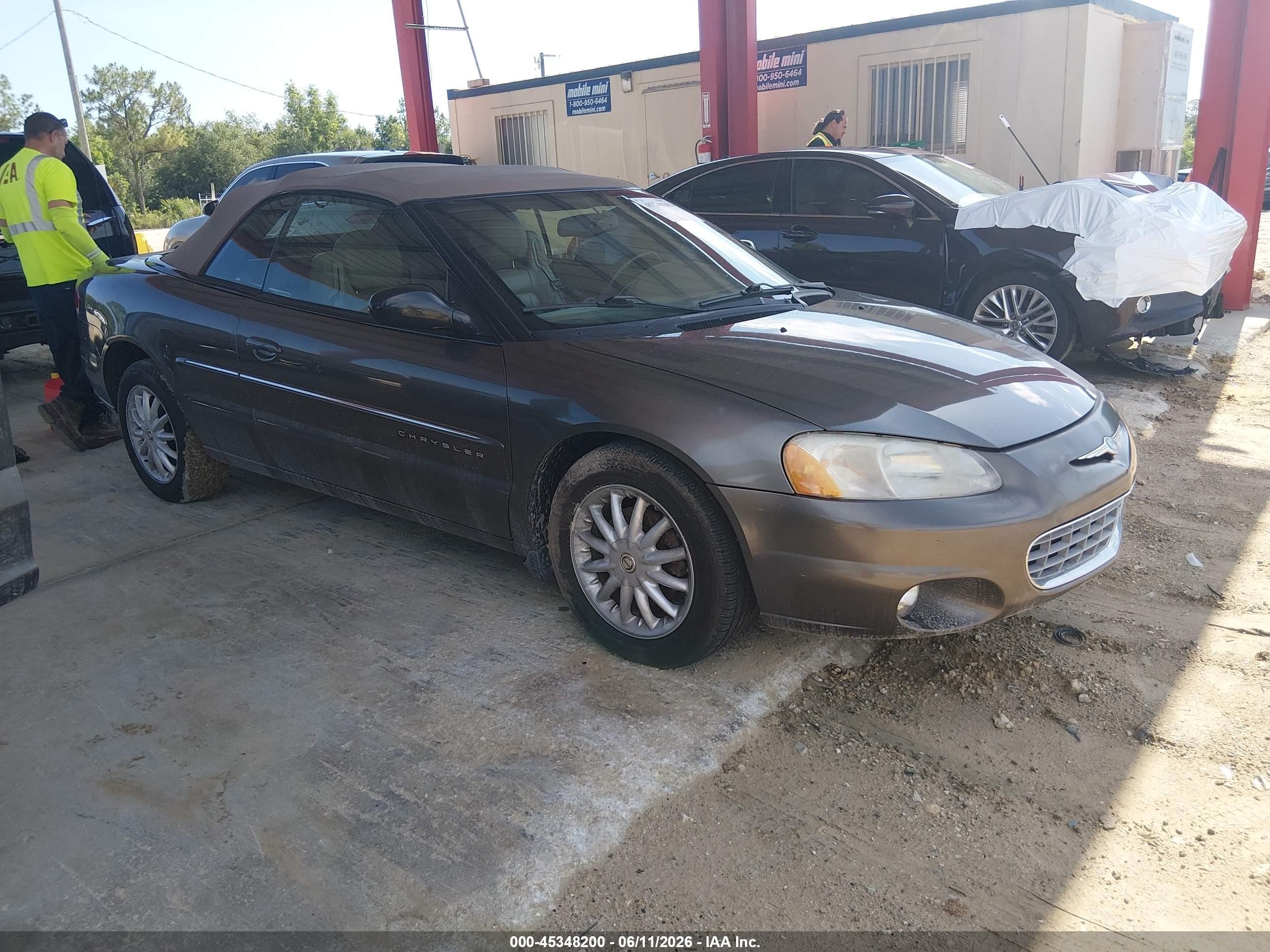 2001 Chrysler Sebring LXi, VIN 1C3EL55U61N580885 — Обычный износ