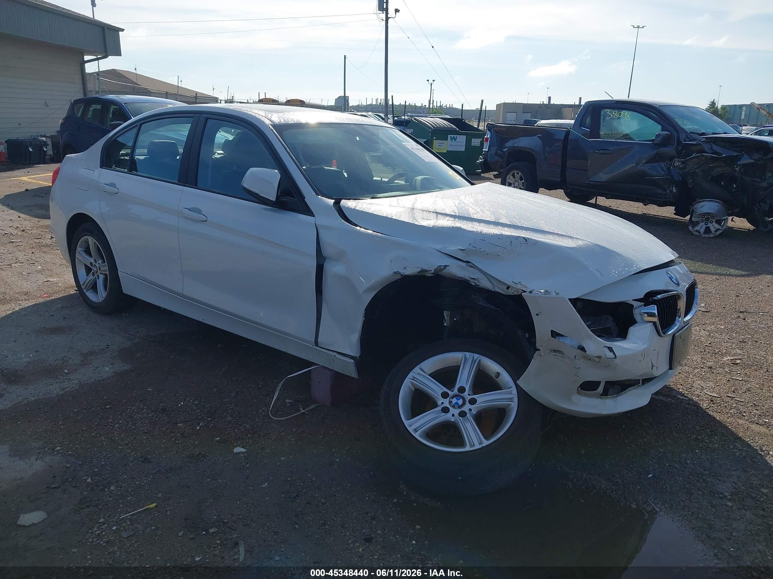 2015 BMW 3 Series 328i xDrive, VIN WBA3B3G57FNT68792 — Front end