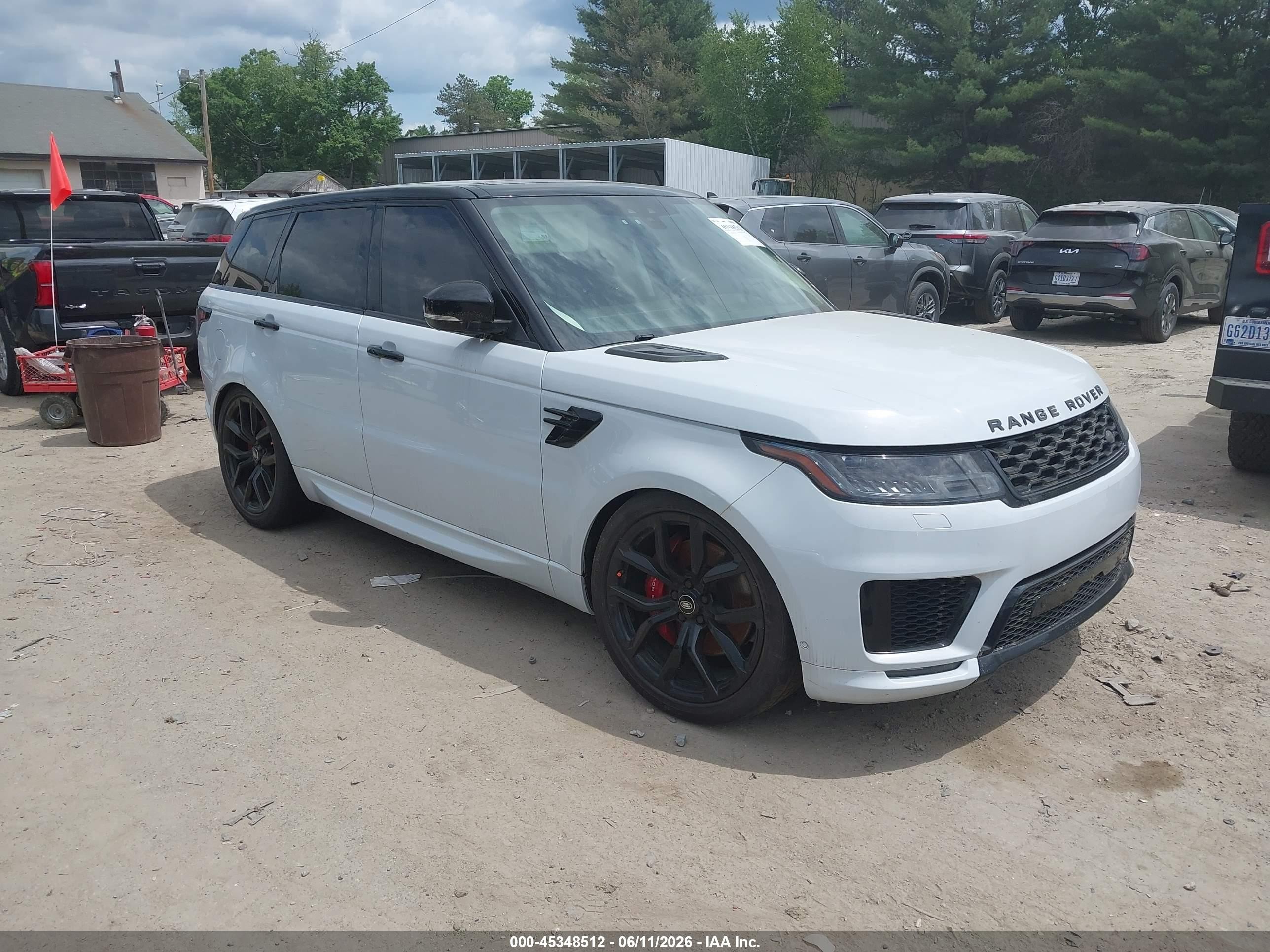 2020 Land Rover Range Rover Sport HSE Dynamic, VIN SALWR2SE0LA893198 — Not stated