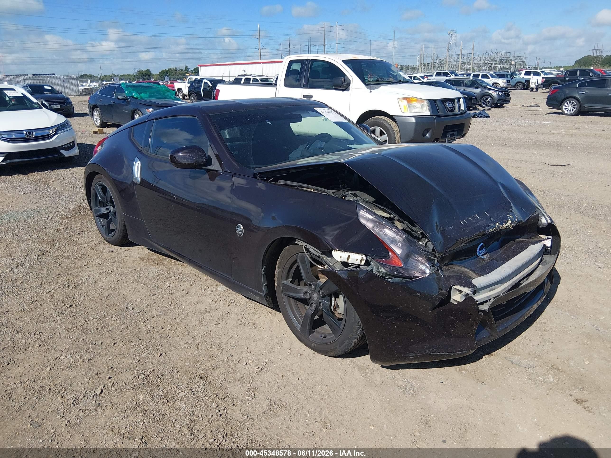 2012 Nissan 370Z Touring, VIN JN1AZ4EH7CM561196 — Front end