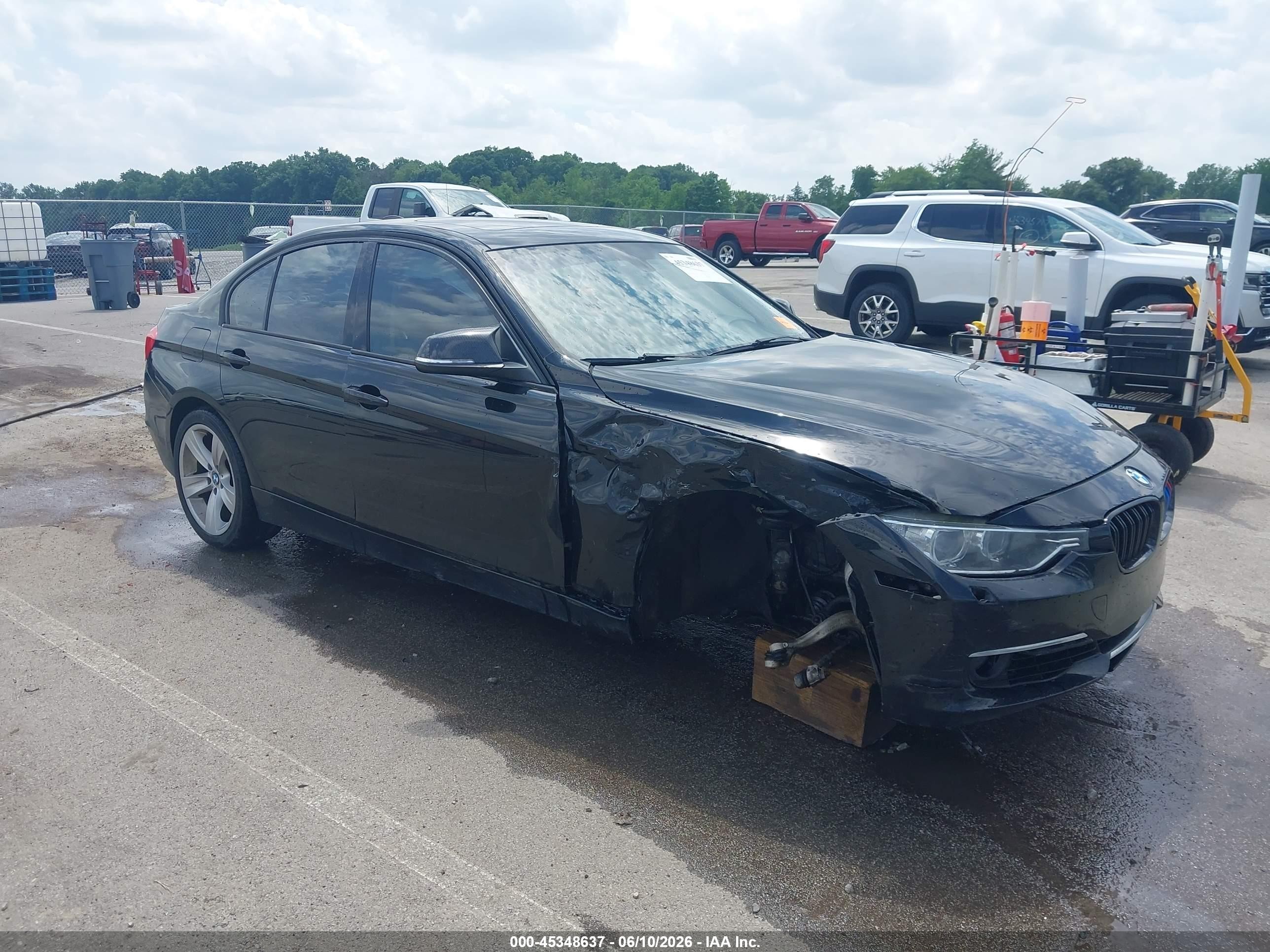 2015 BMW 3 Series 335i xDrive, VIN WBA3B9C58FF588848 — Front end