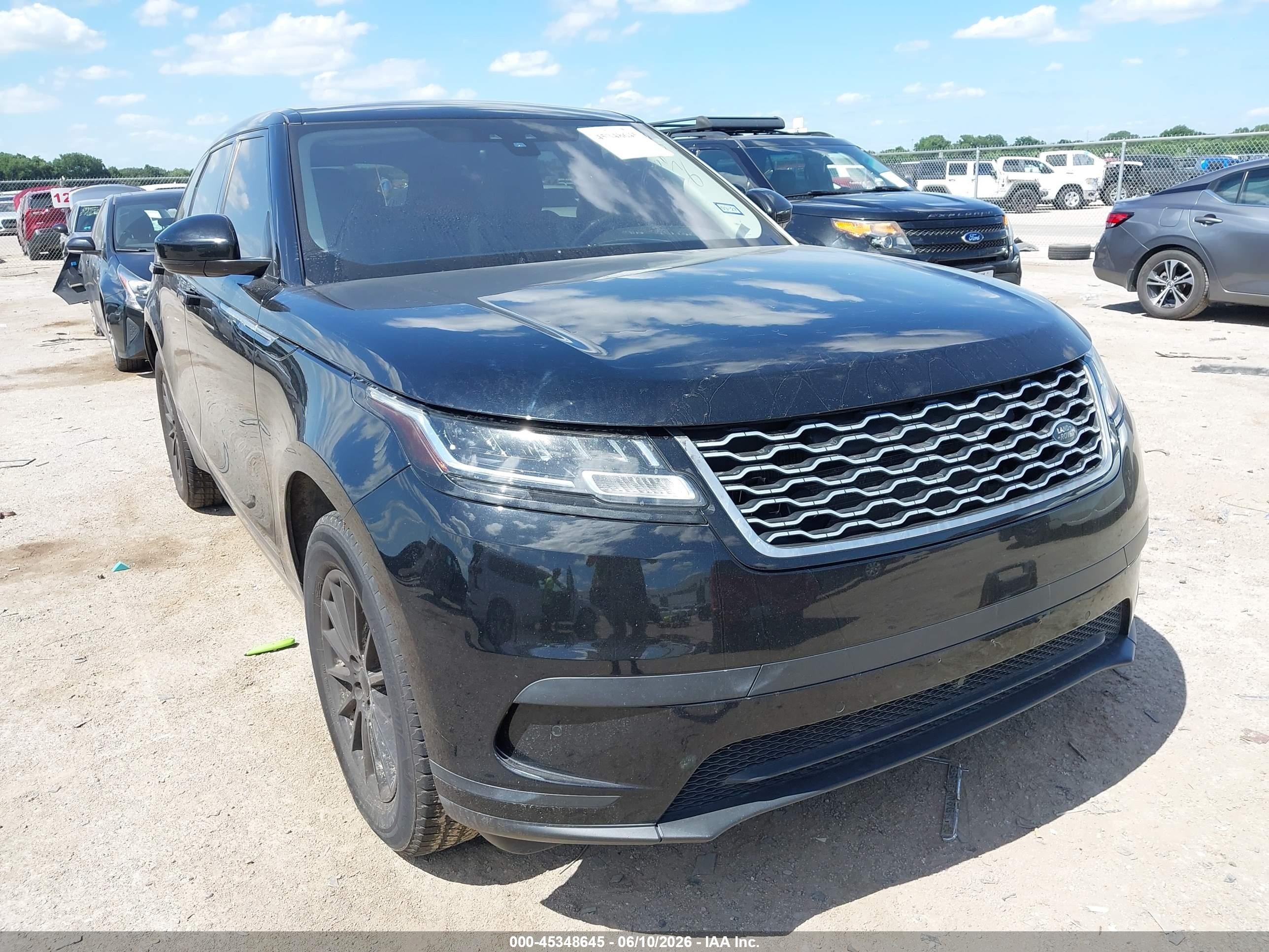 2019 Land Rover Range Rover Velar, VIN SALYA2EX9KA212757 — Вода / потоп
