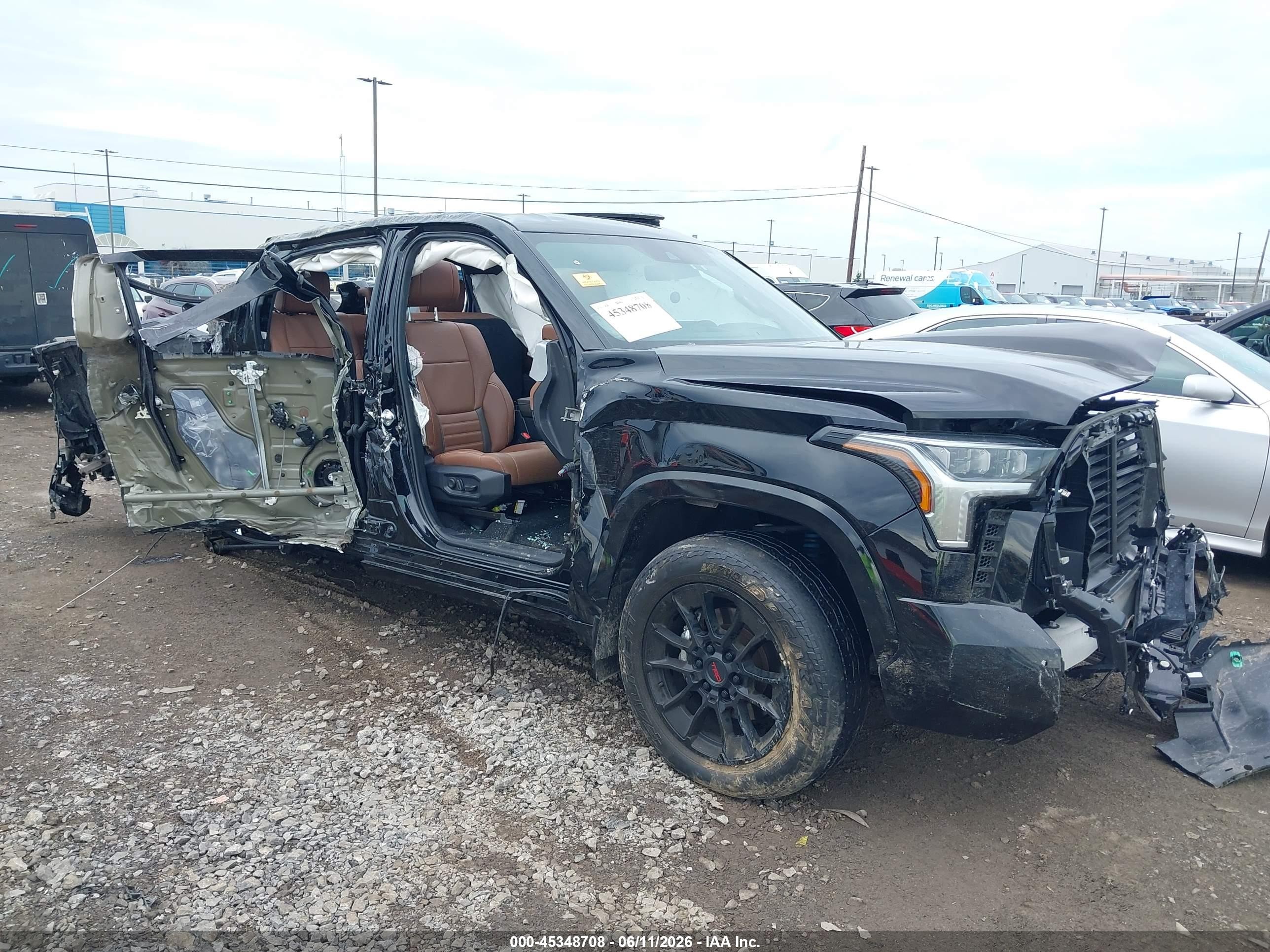 2024 Toyota Tundra 1794 Edition, VIN 5TFMA5DB9RX220684 — Rollover