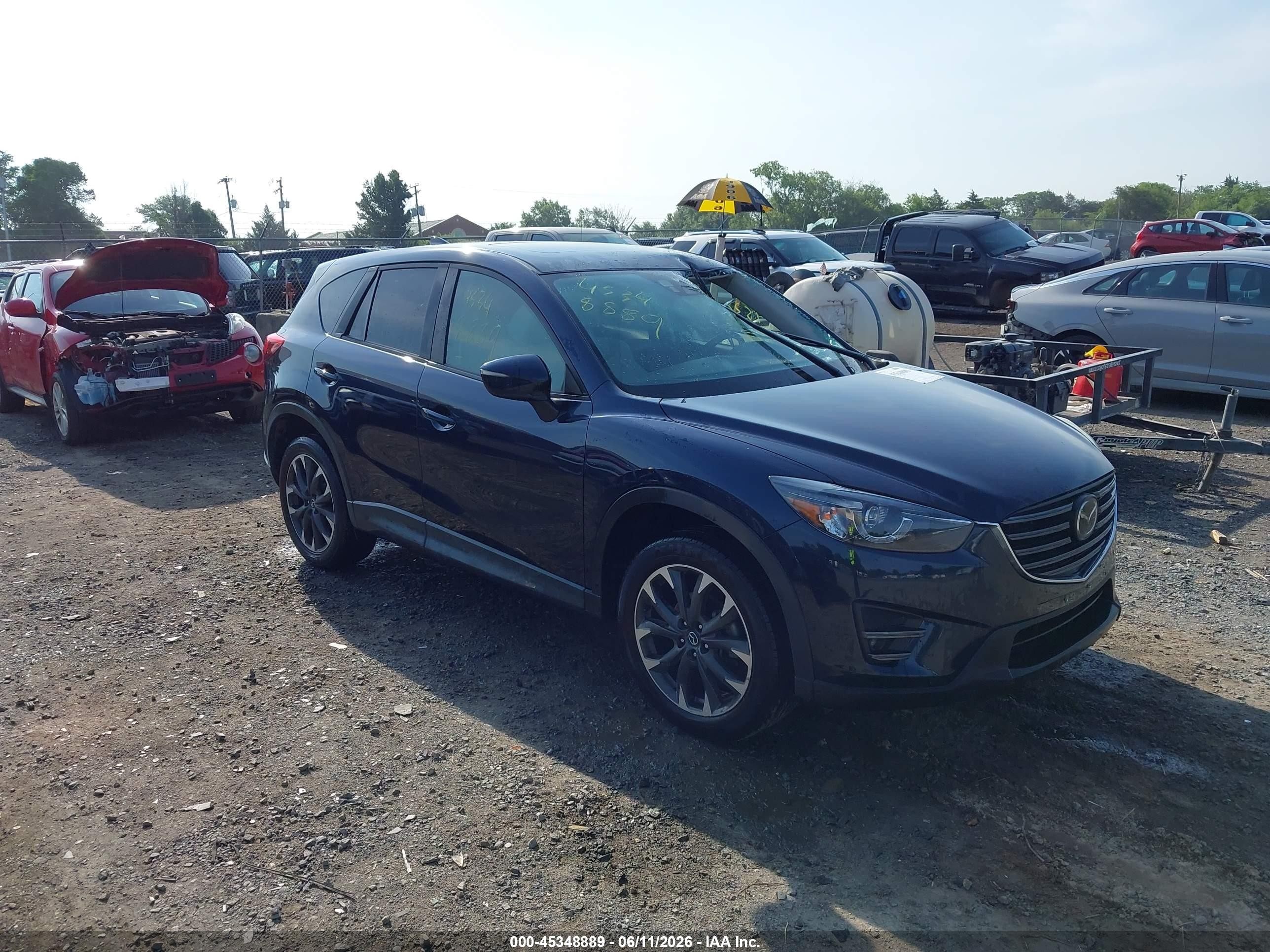 2016 Mazda CX-5 Grand Touring, VIN JM3KE4DY1G0805637 — Roof