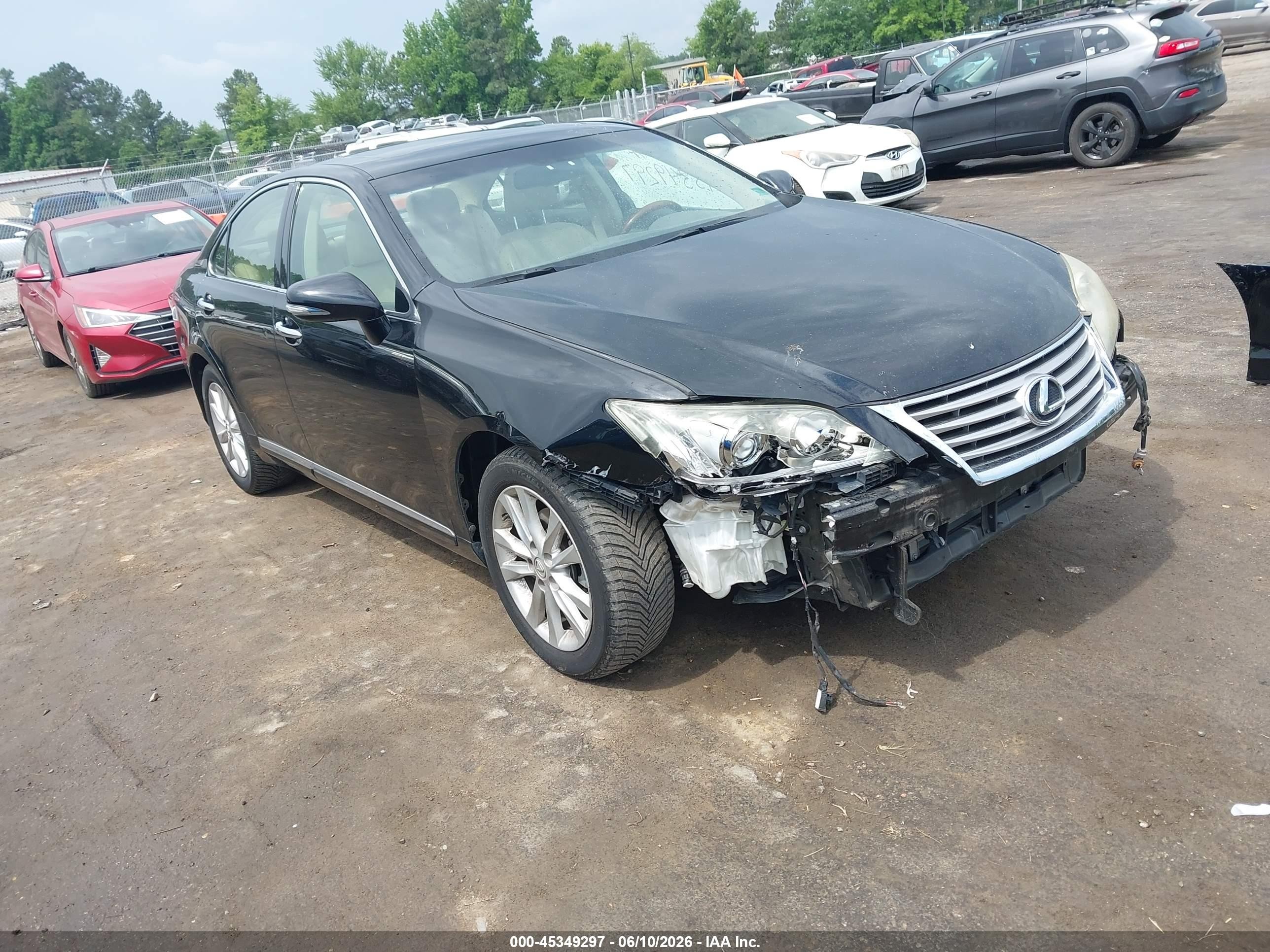 2012 Lexus ES 330, VIN JTHBK1EG9C2479895 — Front end