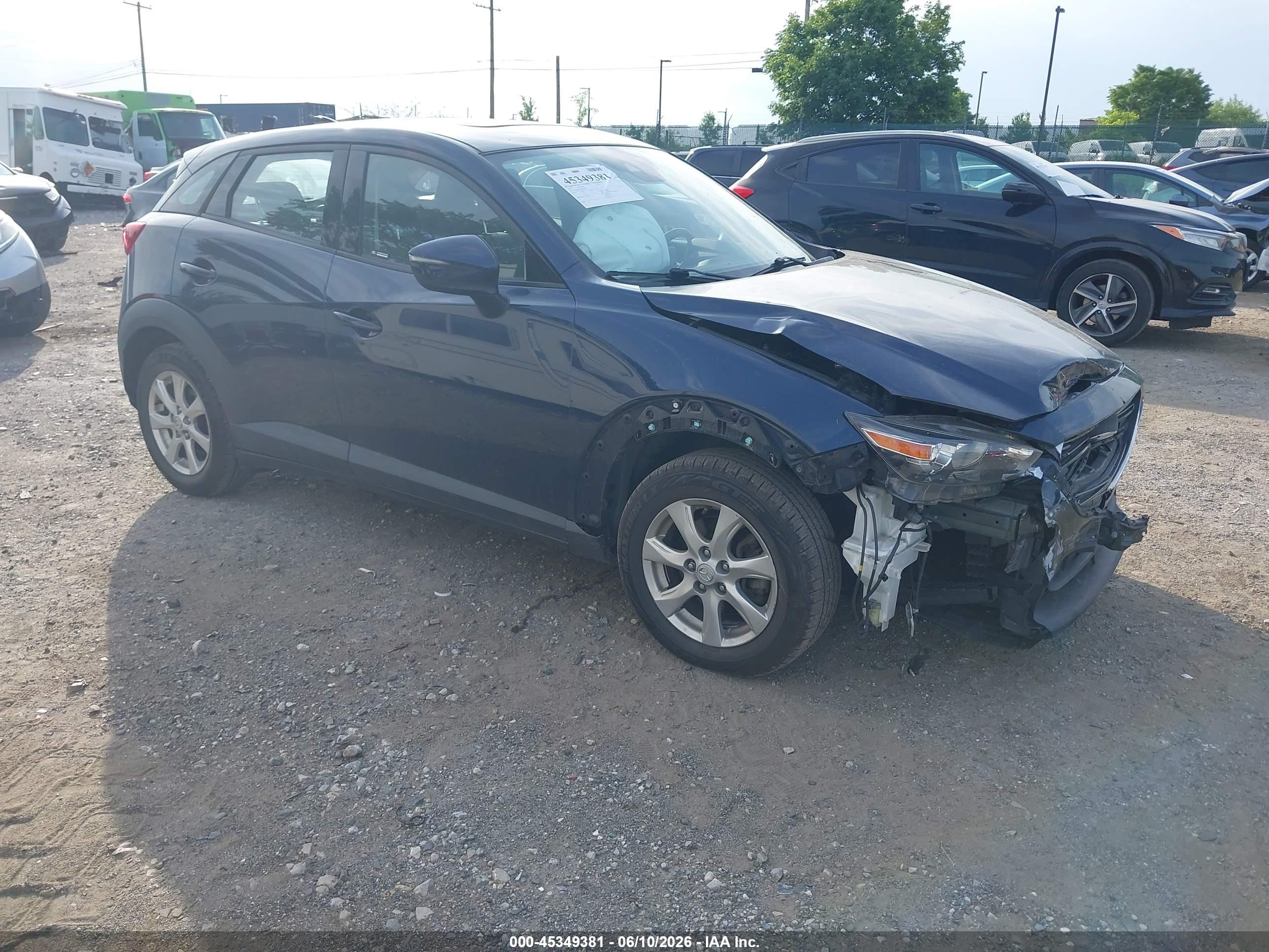 2019 Mazda CX-3 Touring, VIN JM1DKFC70K0449687 — Front end