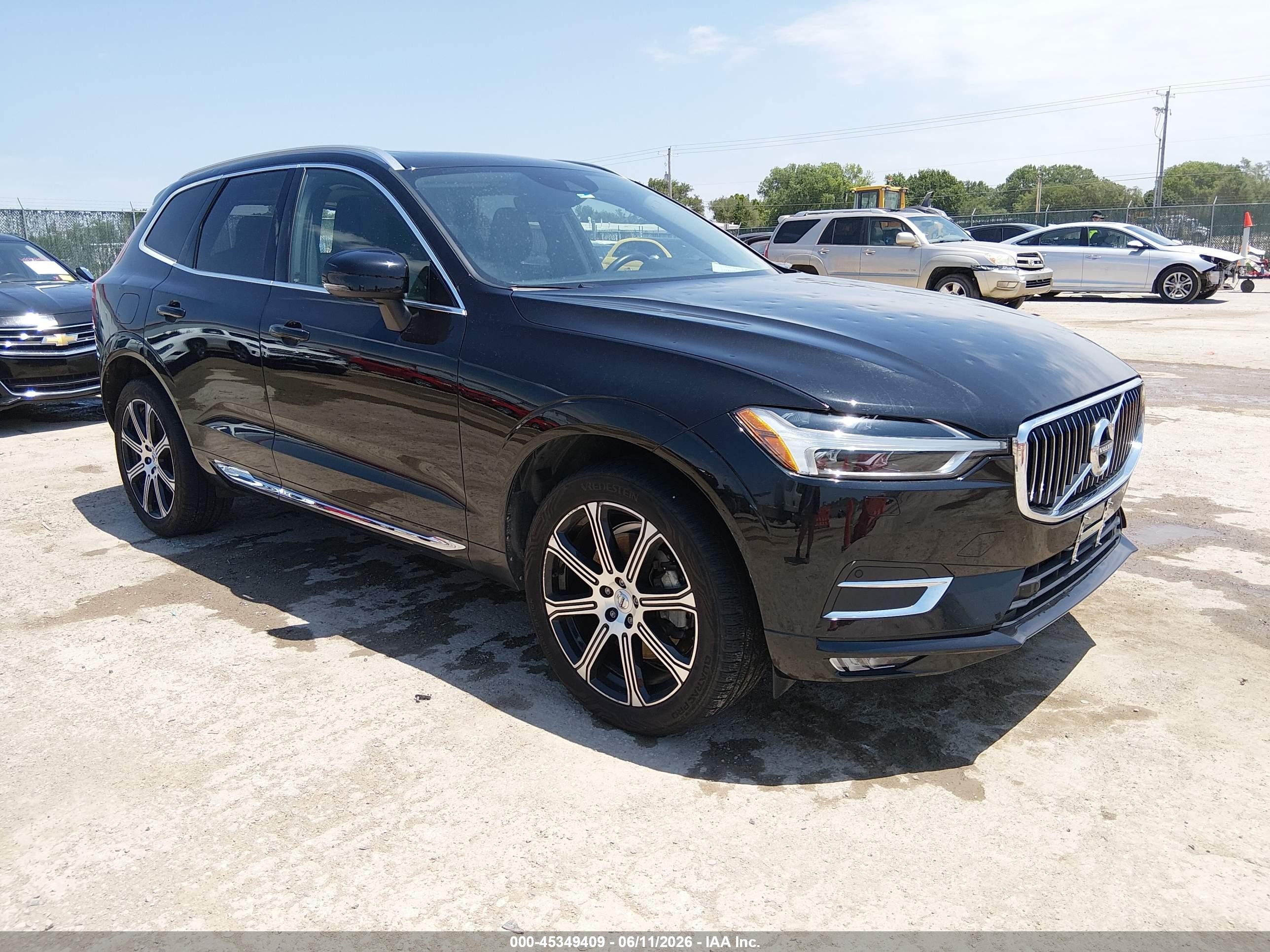 2020 Volvo XC60 Inscription, VIN YV4A22RL5L1580011 — Hail