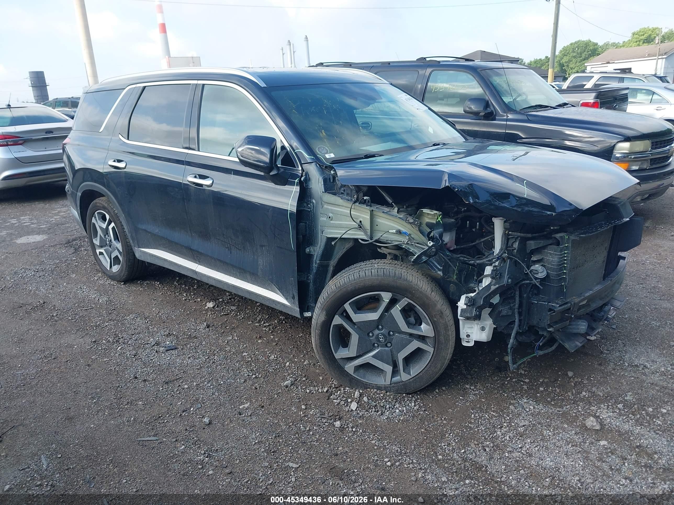2023 Hyundai Palisade Limited, VIN KM8R5DGE6PU605124 — Перед
