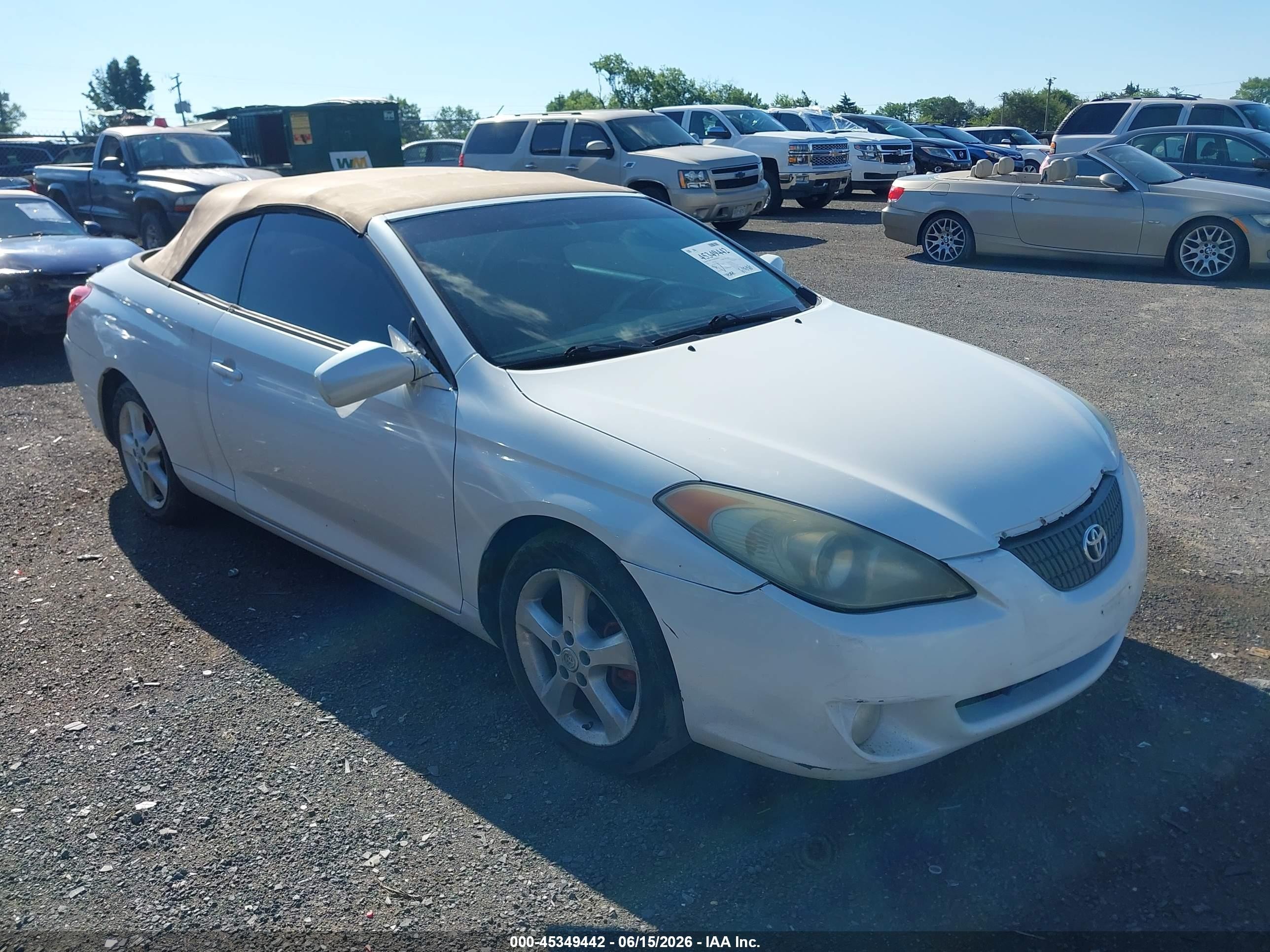 2005 Toyota Solara SE, VIN 4T1FA38P25U058021 — Side