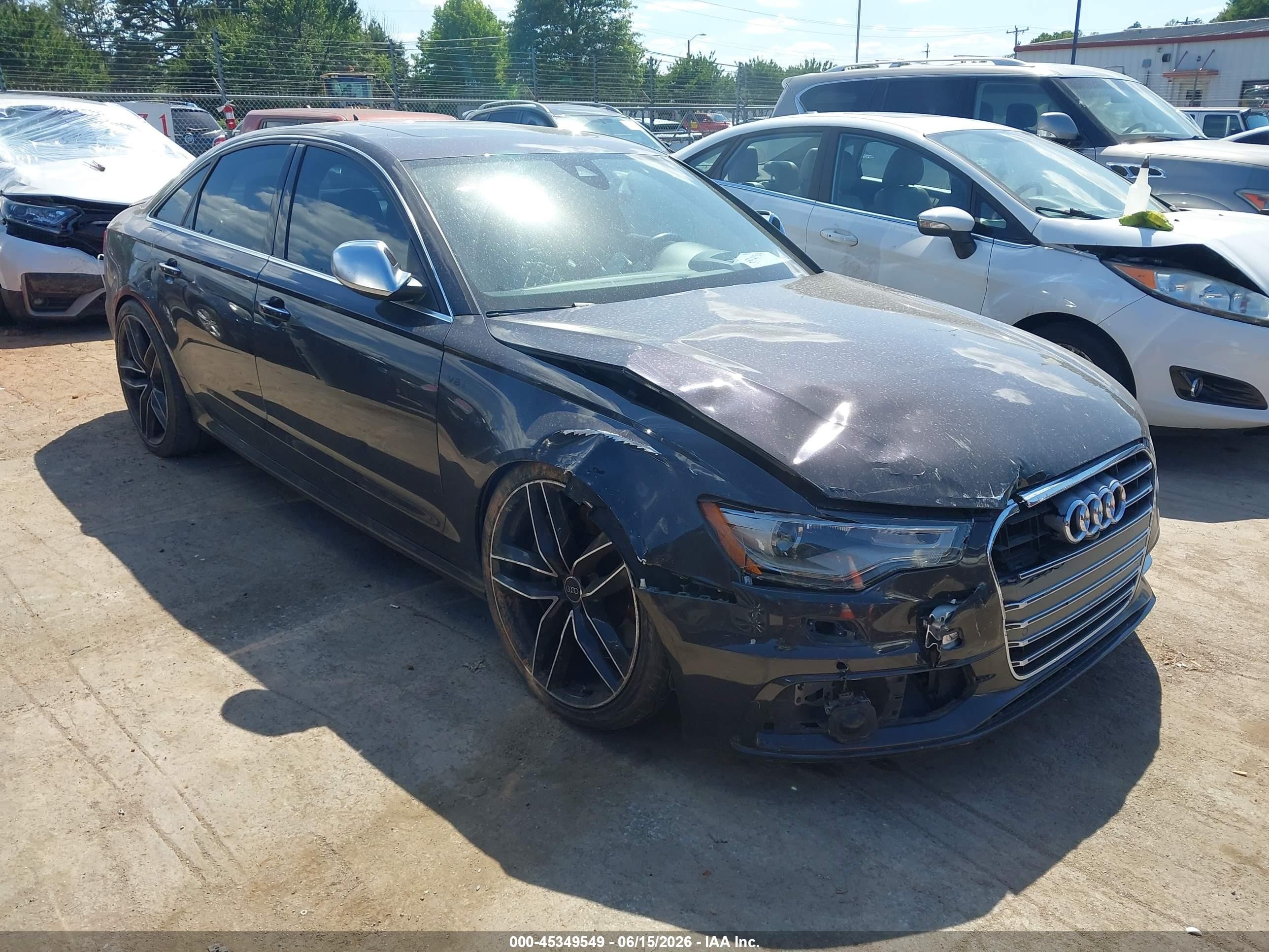 2014 Audi S6 Prestige, VIN WAUF2AFC5EN009005 — Перед