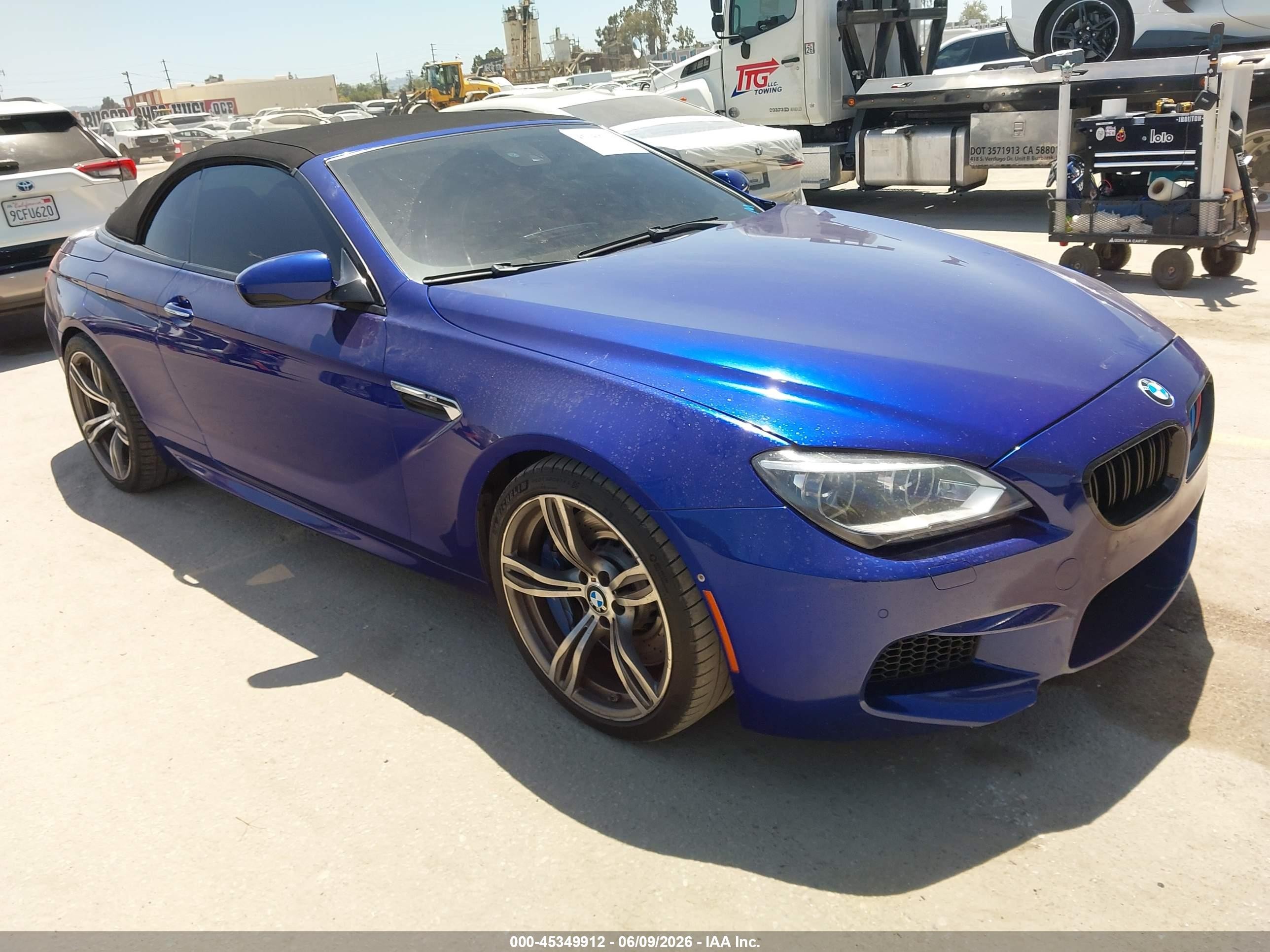 2012 BMW M6, VIN WBSLZ9C59CC985506 — Rear end