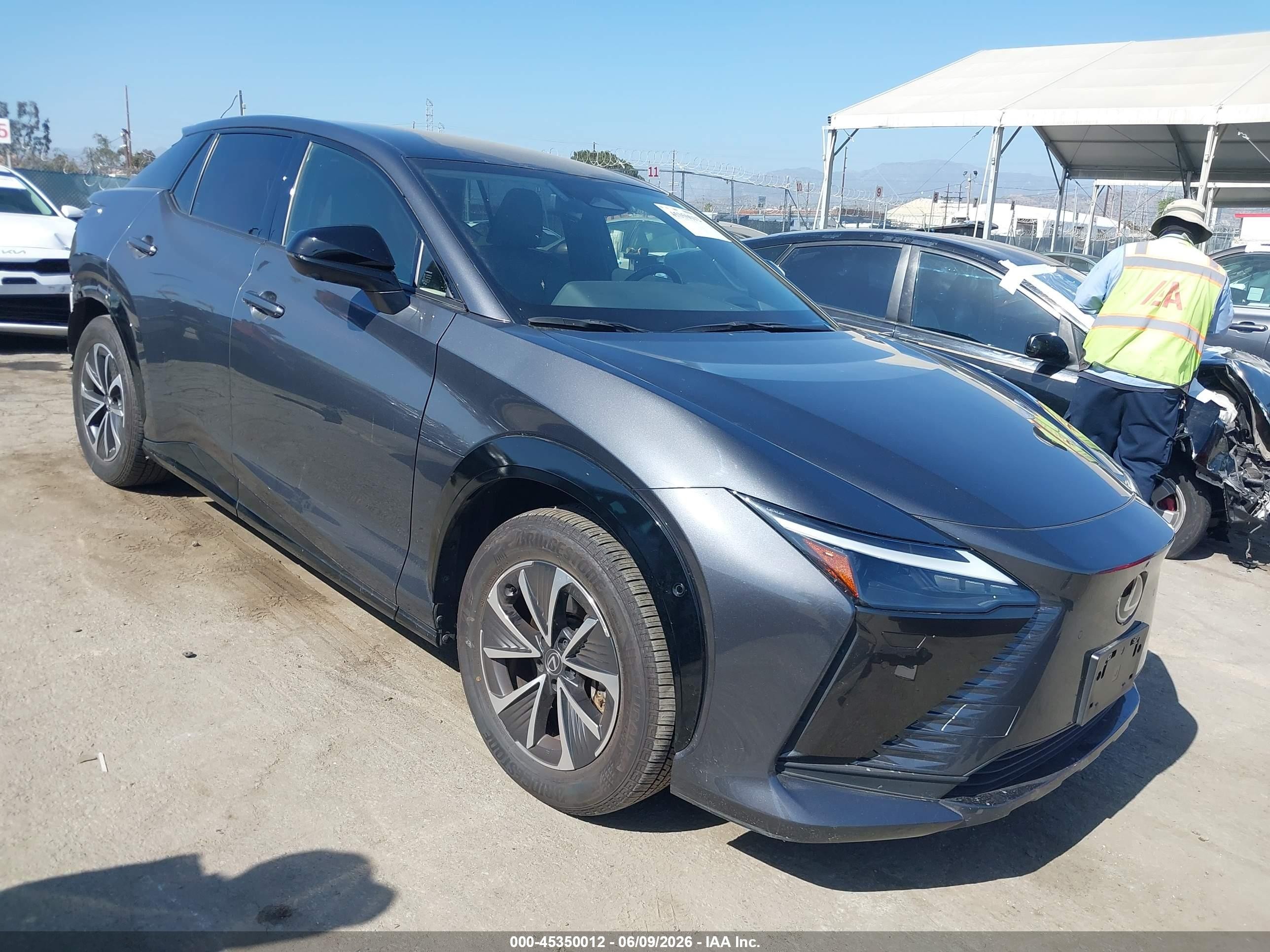 2023 Lexus RZ 450e Premium, VIN JTJAAAAB7PA006435 — Rear end