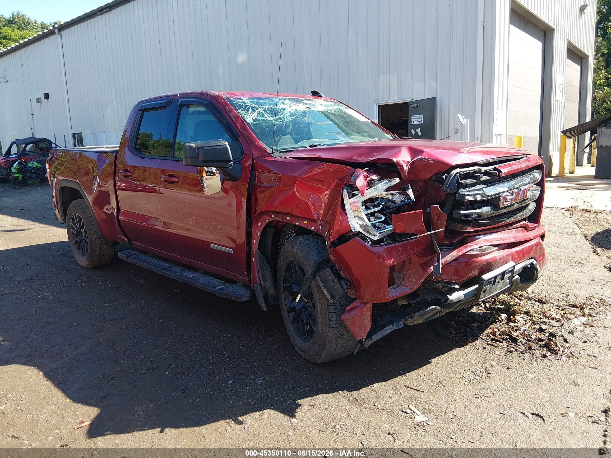 2020 GMC Sierra 1500 Elevation, VIN 1GTR9CED9LZ205102 — Перед