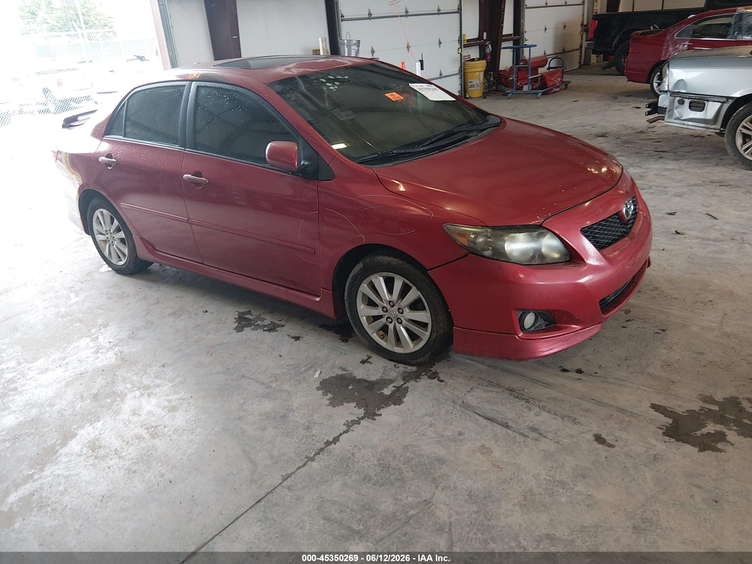 2010 Toyota Corolla S, VIN 2T1BU4EE1AC514309 — Biohazard / chemical