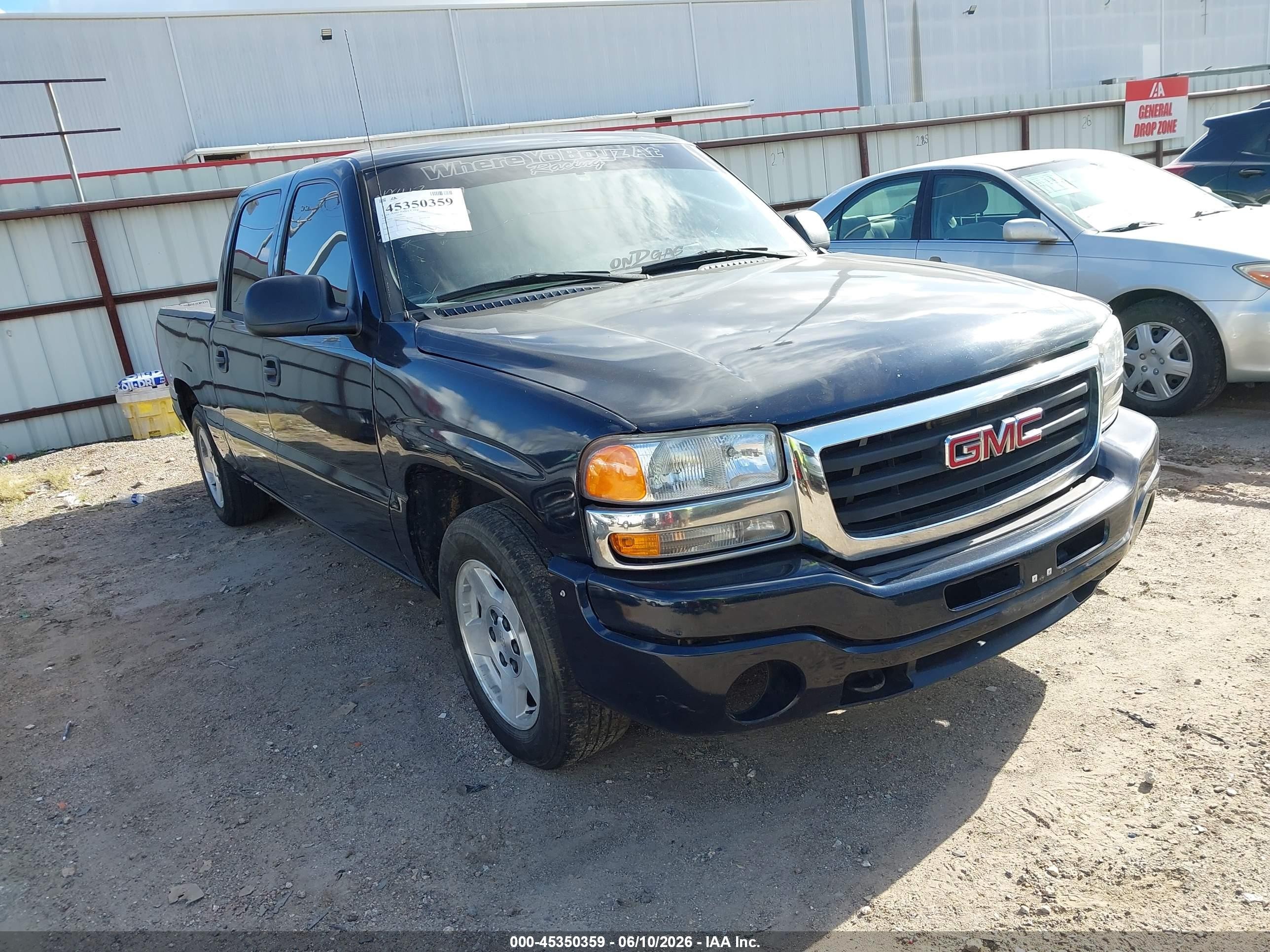 2005 GMC Sierra 1500 SLE, VIN 2GTEC13T551392963 — Repossession