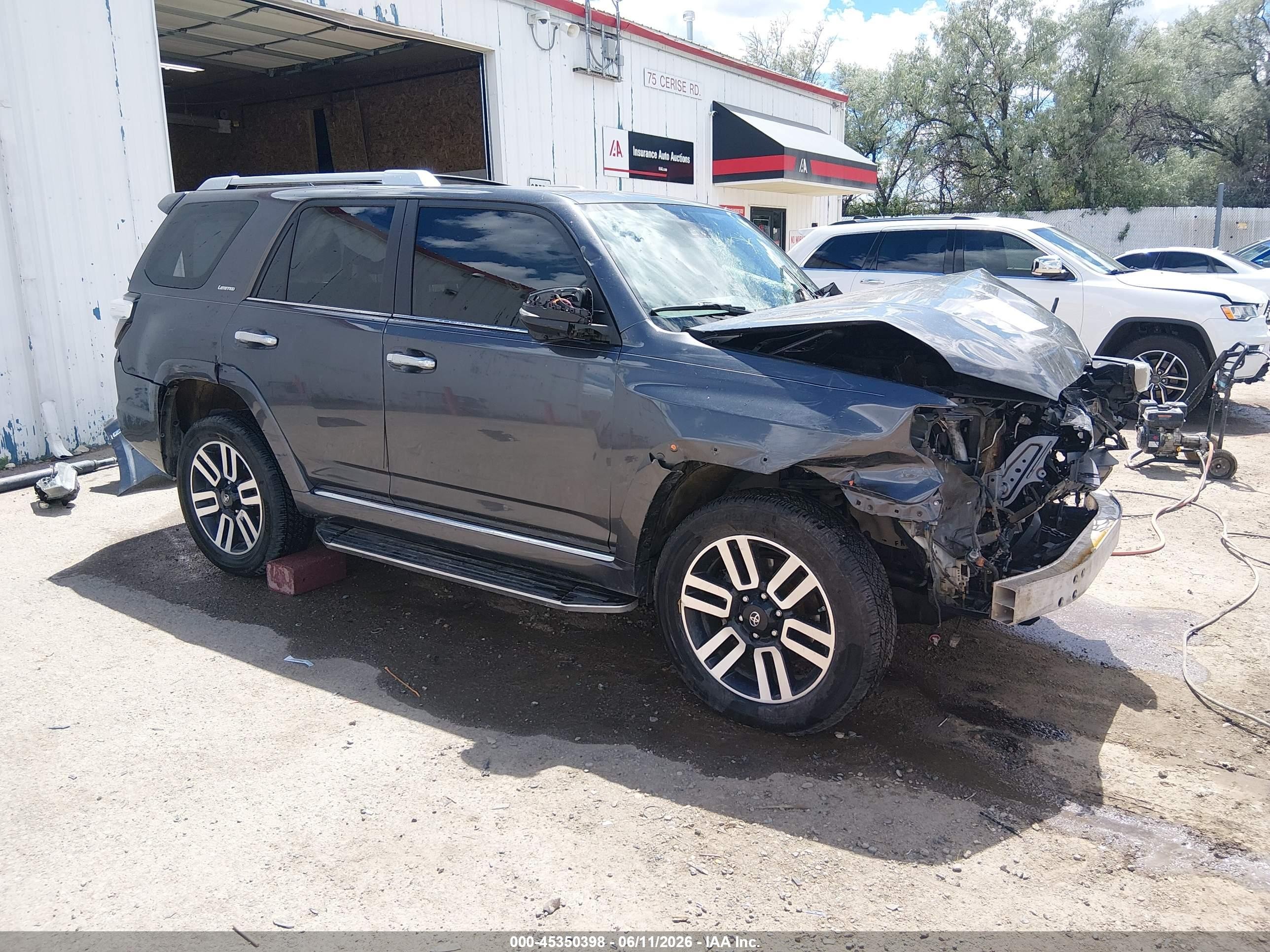 2020 Toyota 4Runner Limited, VIN JTEBU5JR8L5806629 — All over